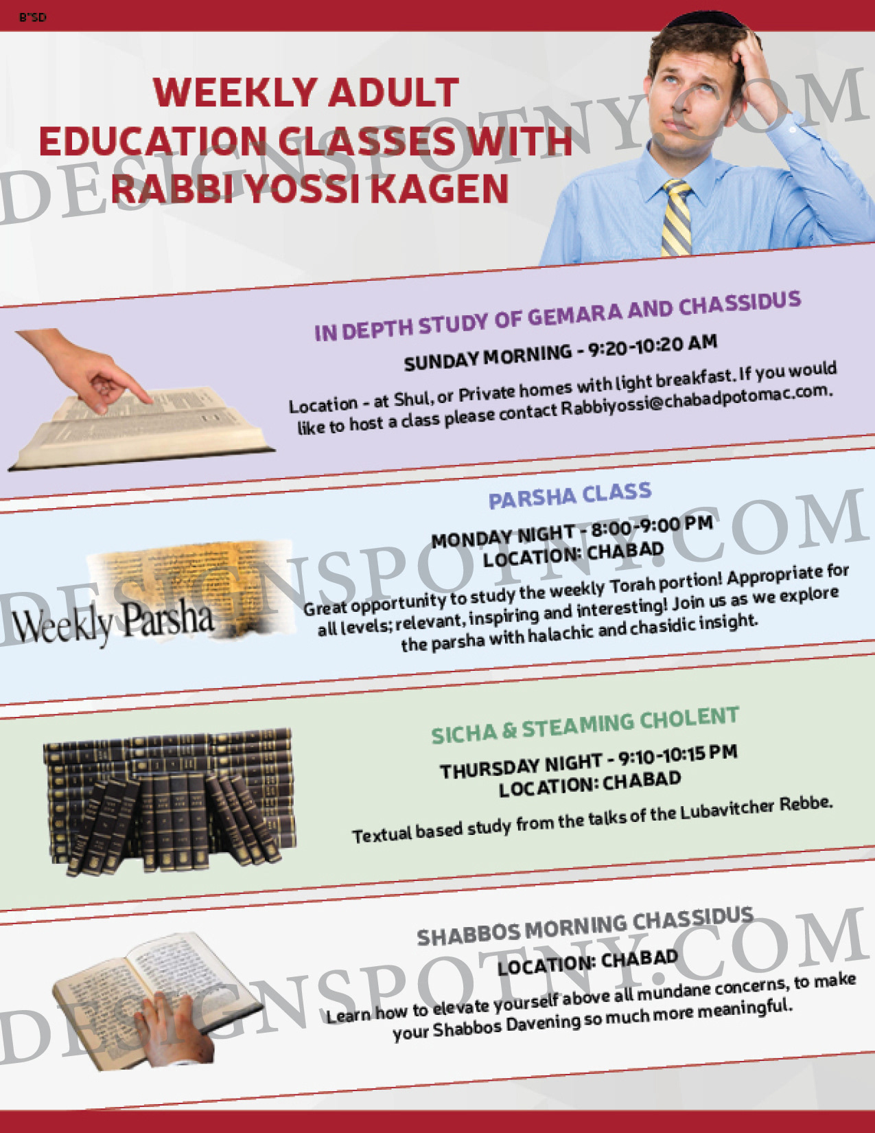 Weekly Adult Classes
