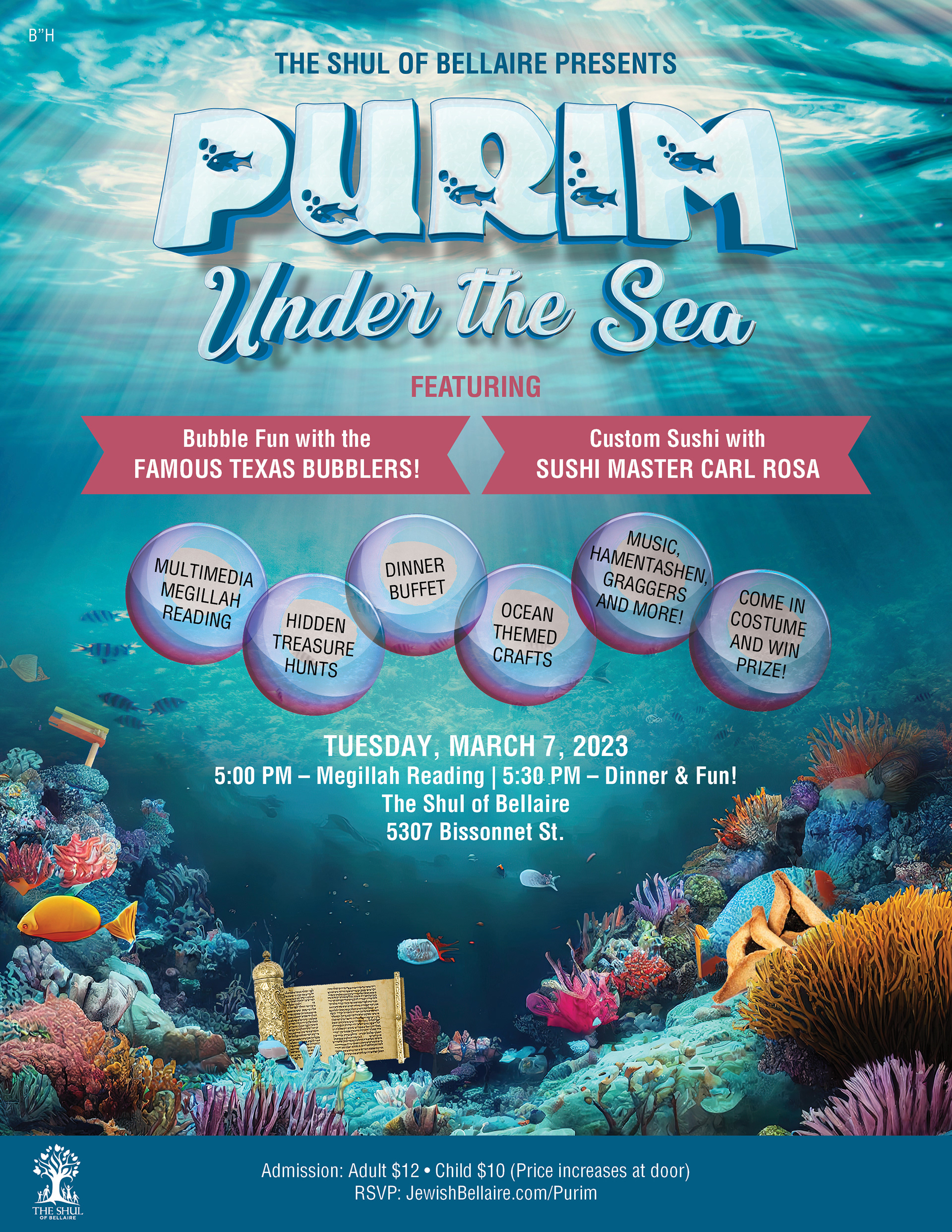 Purim under the sea