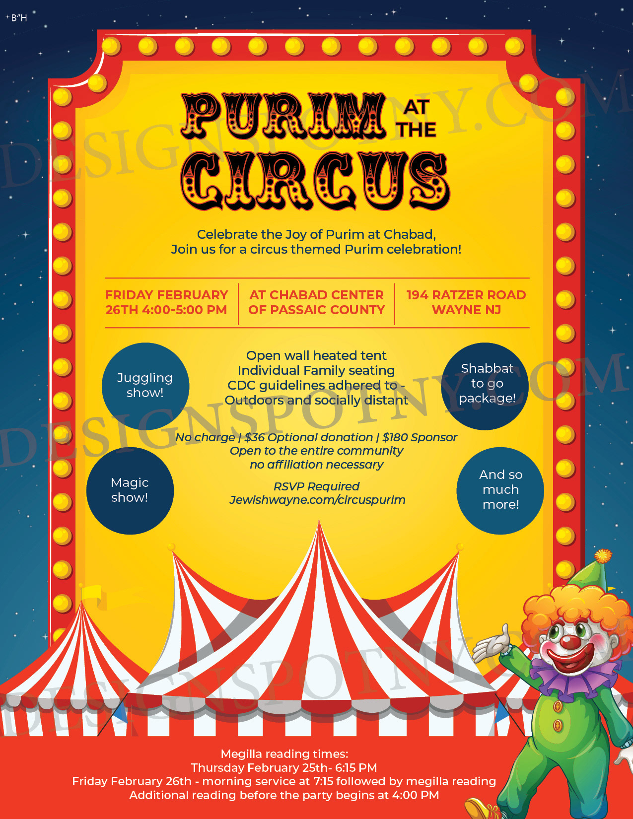 Purim at the Circus 2