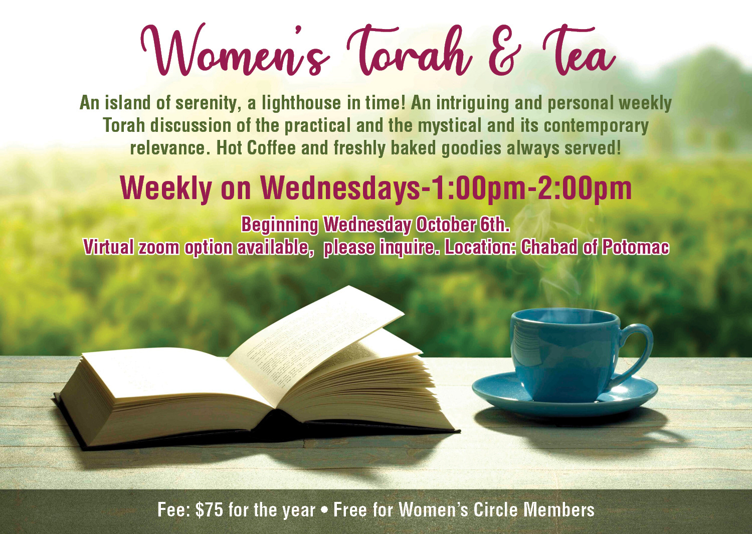 Torah & Tea