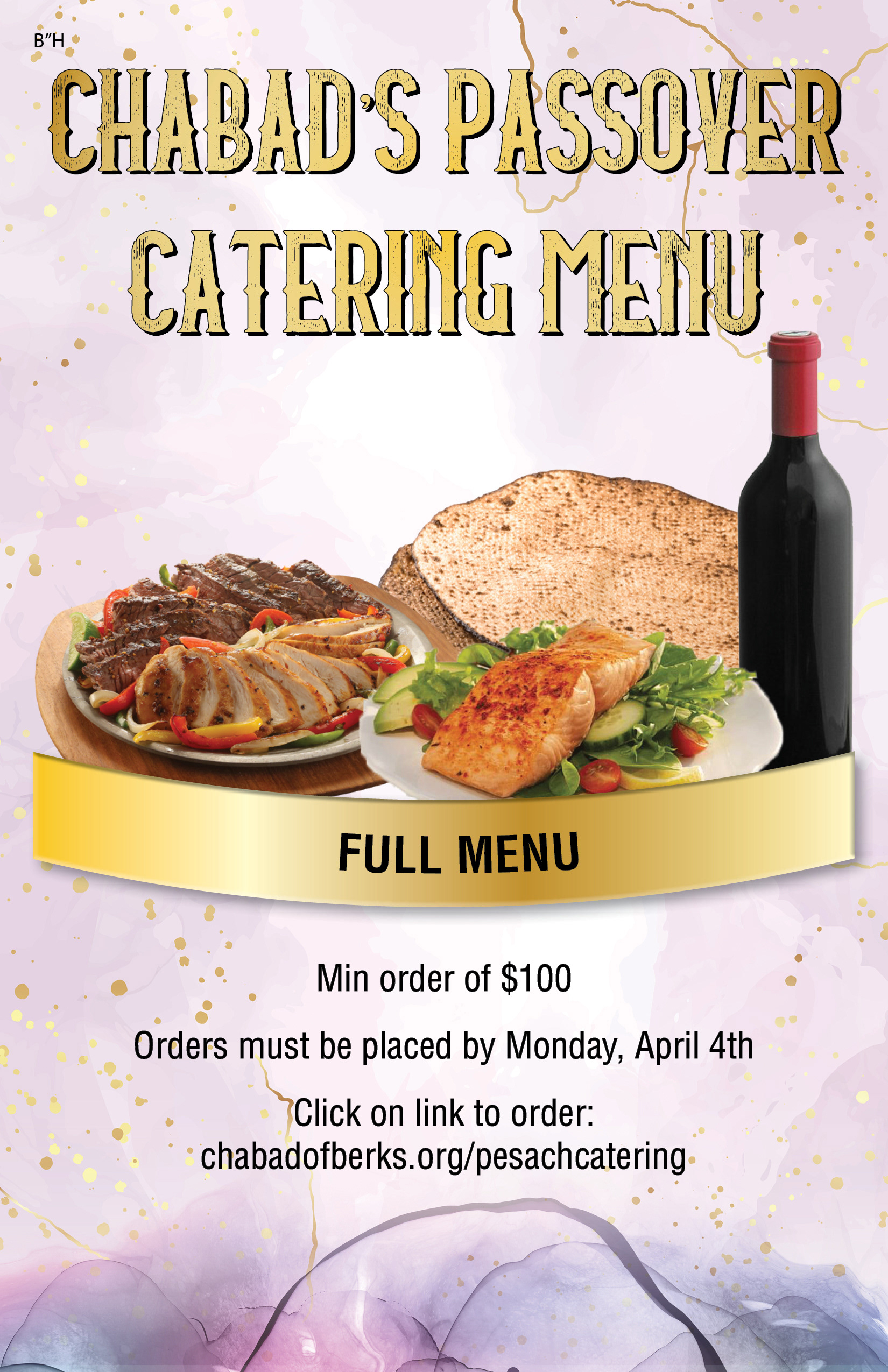 Catering Menu