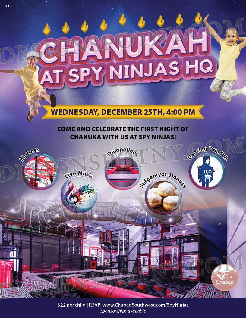 Chanukah at Spy Ninja