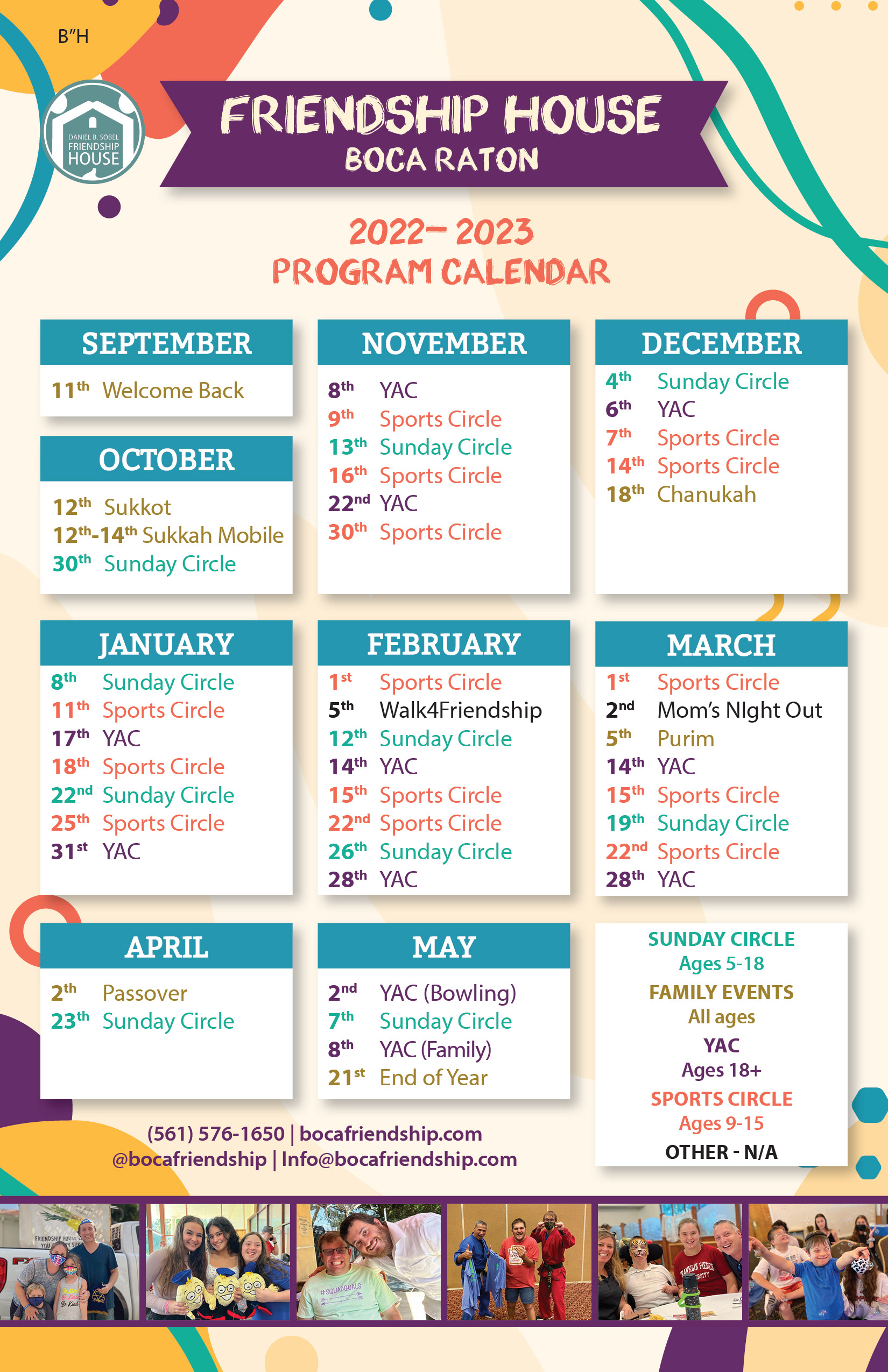 Program Calendar 1