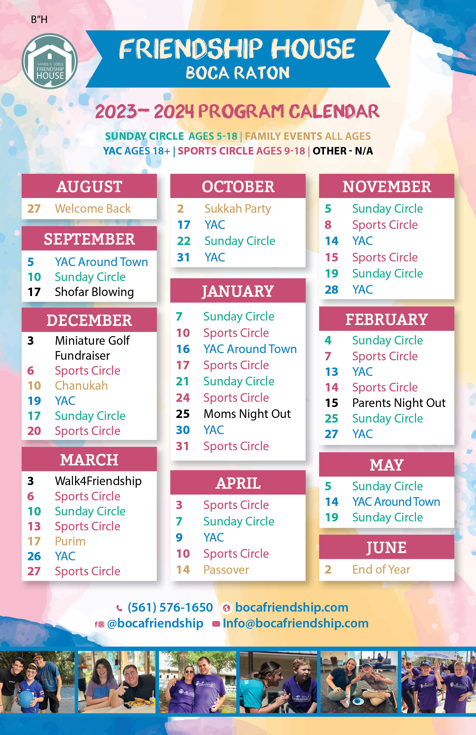 Program Calendar 2
