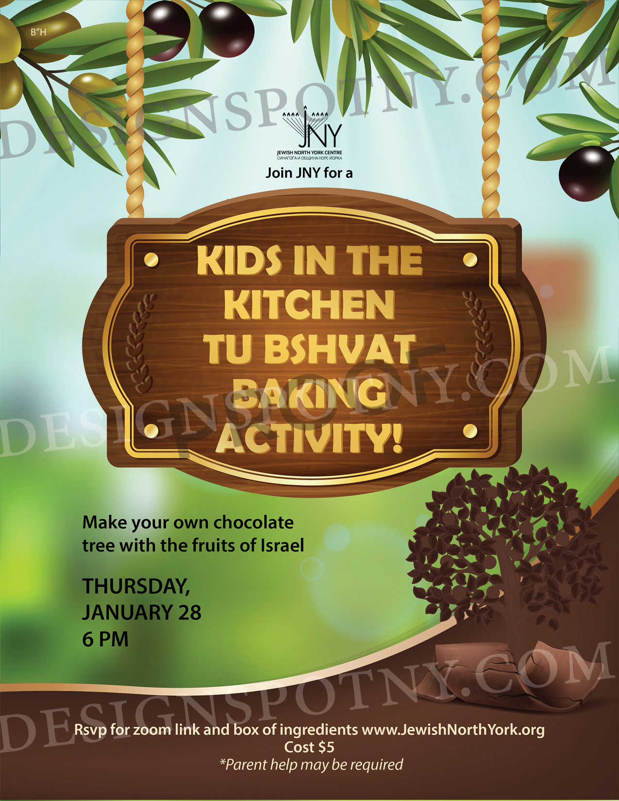 Kids in the kitchen Tu Bshvat 2