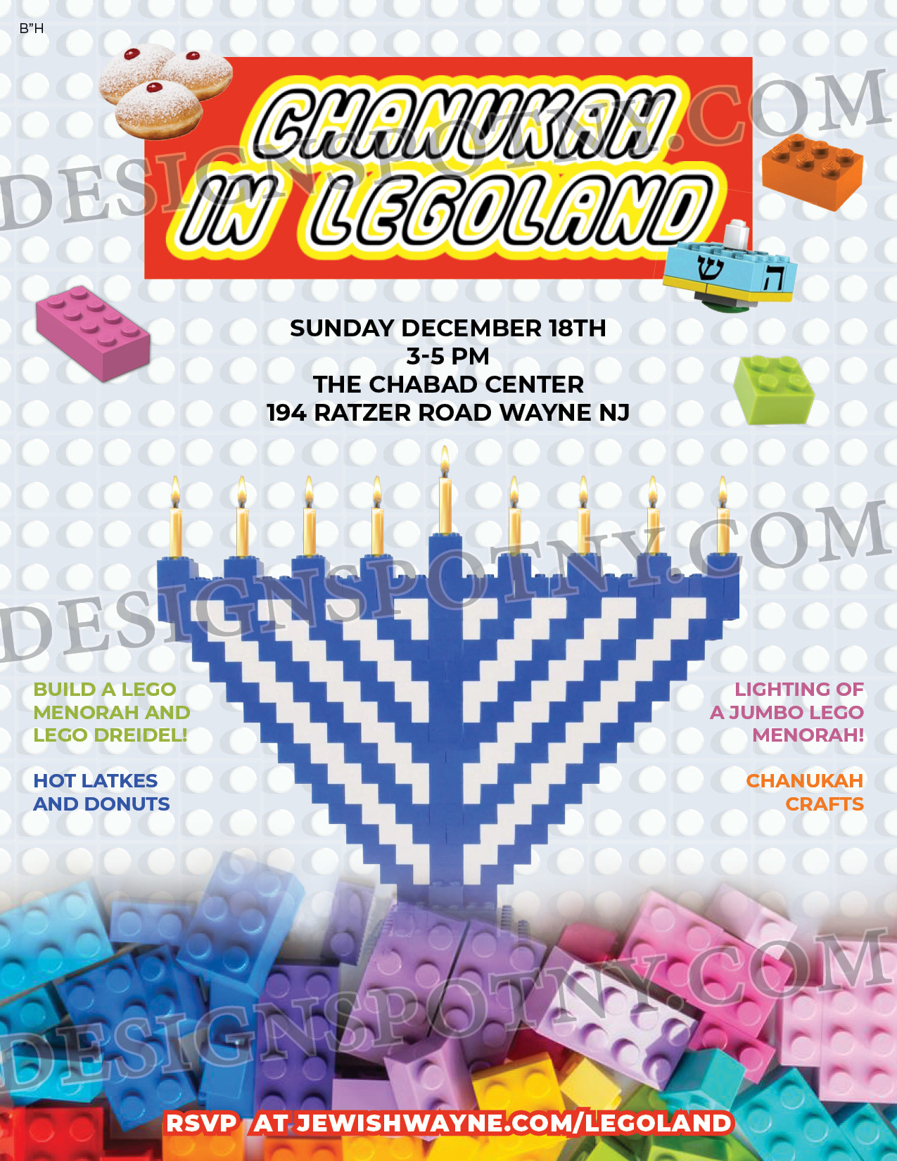 Chanukah in Legoland