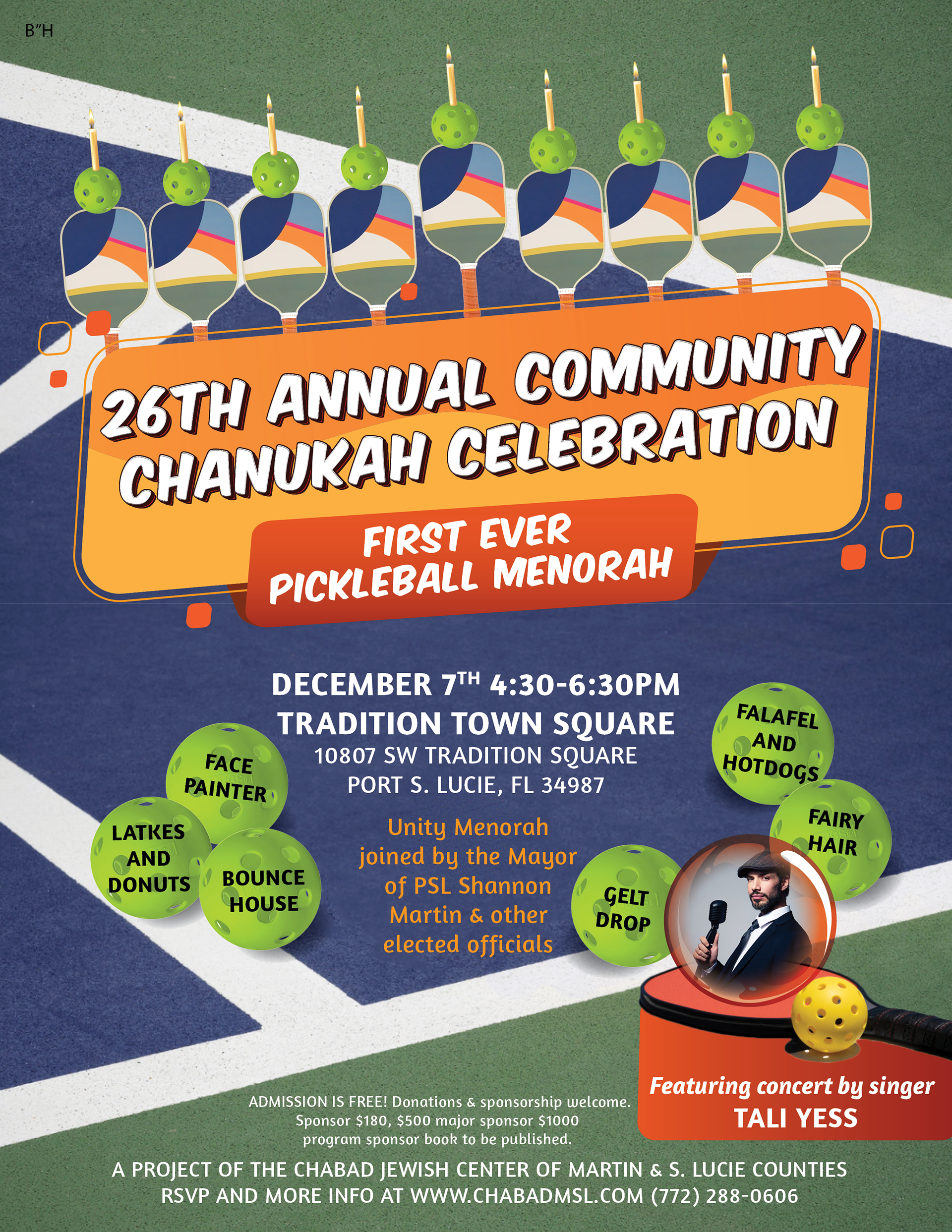 Pickleball Chanukah