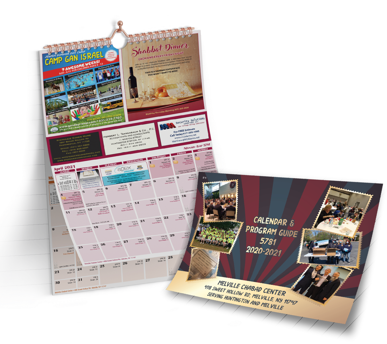 Fully Customizable Program Calendar