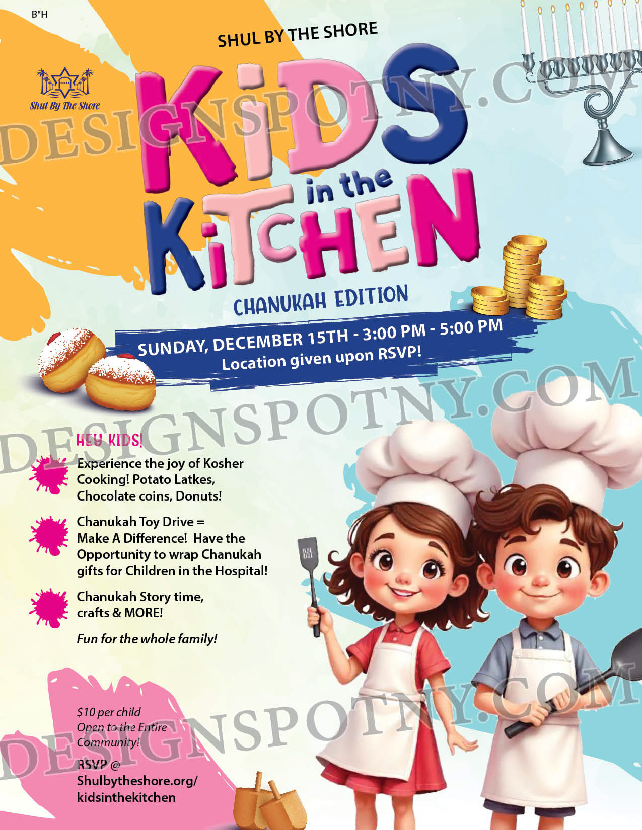Kids in the Kitchen Chanukah 1