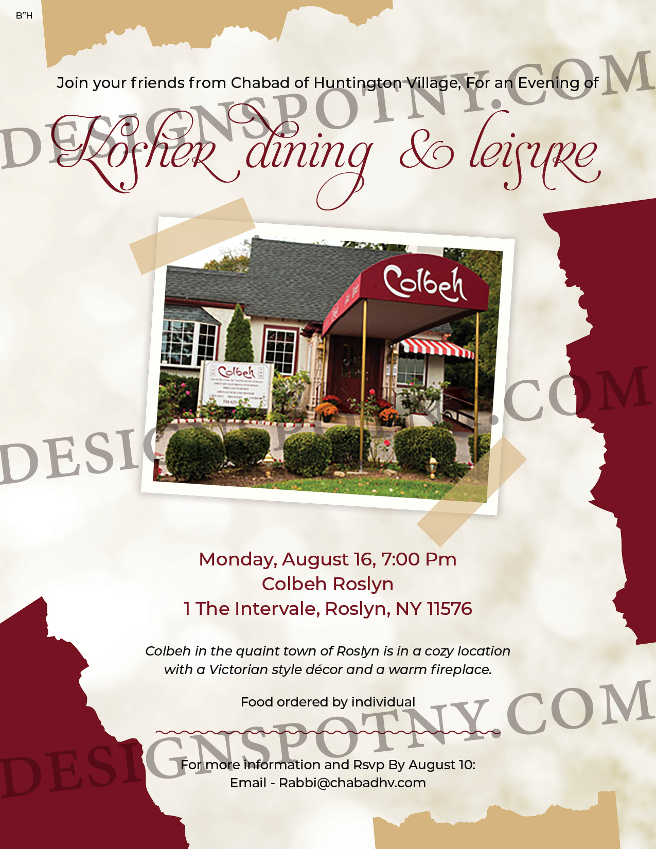 Kosher dining and Leisure