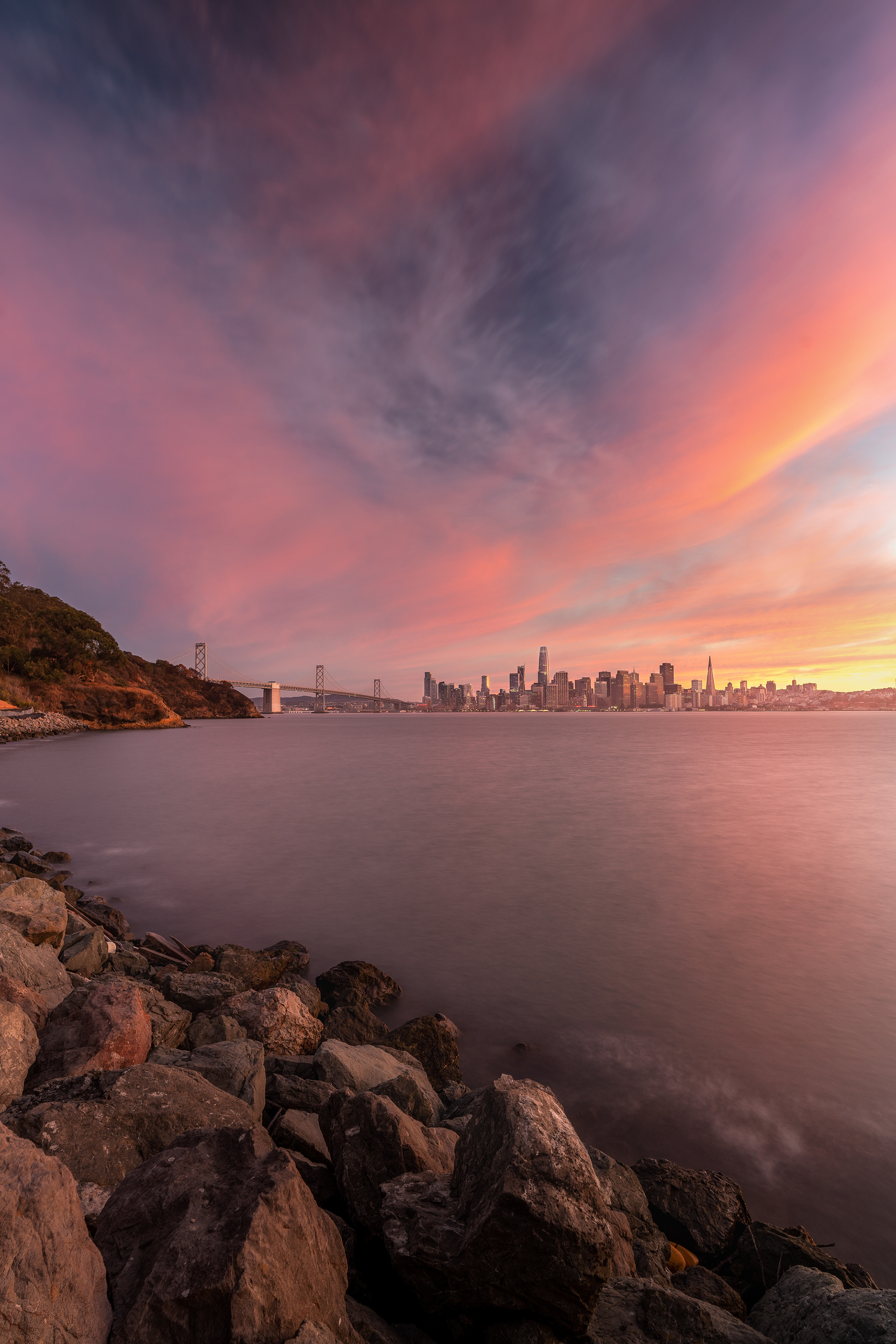 San Francisco Skyline from Treasure Island