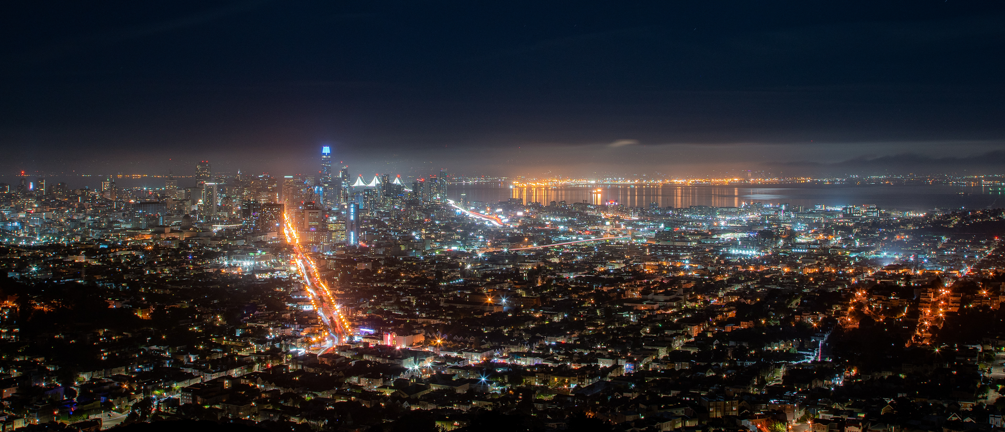 San Francisco , California from Twin Peaks