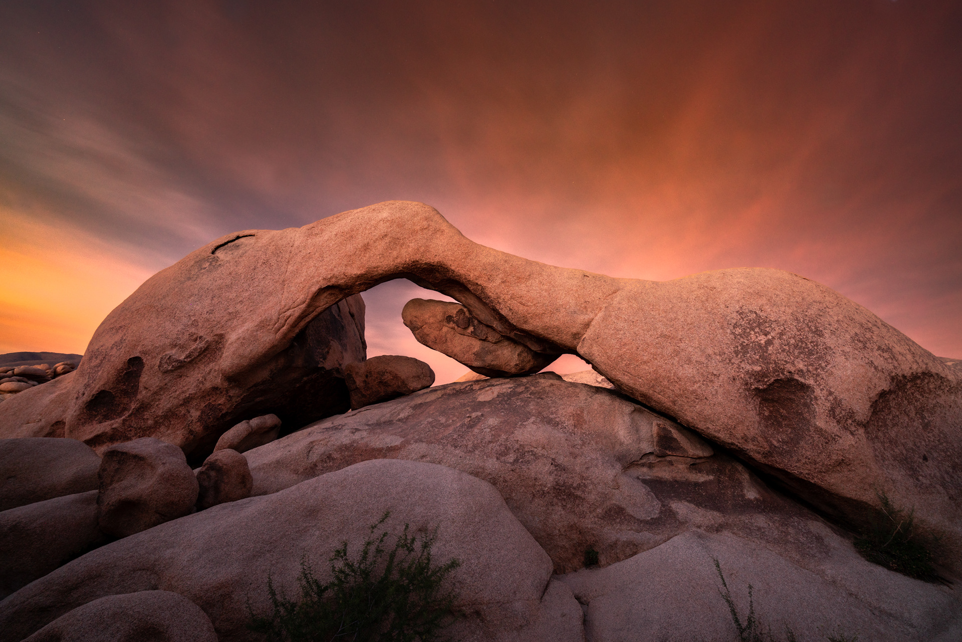 Arch Rock, Joshua Tree National Park, California