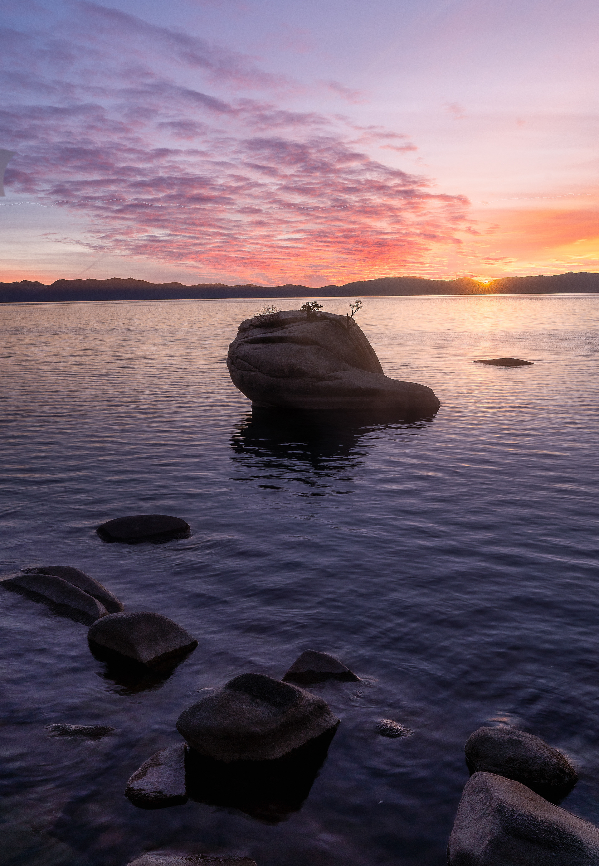 Bonsai Rock, Lake Tahoe, California