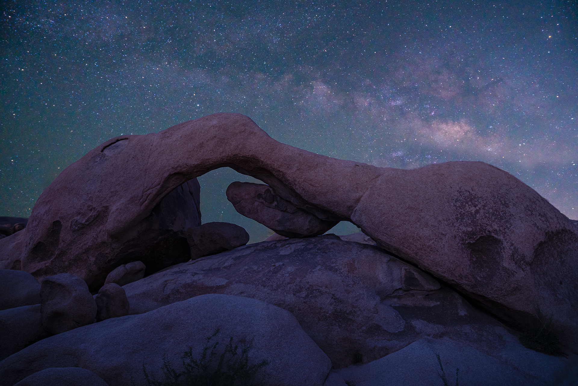 Arch Rock, Joshua Tree National Park, California