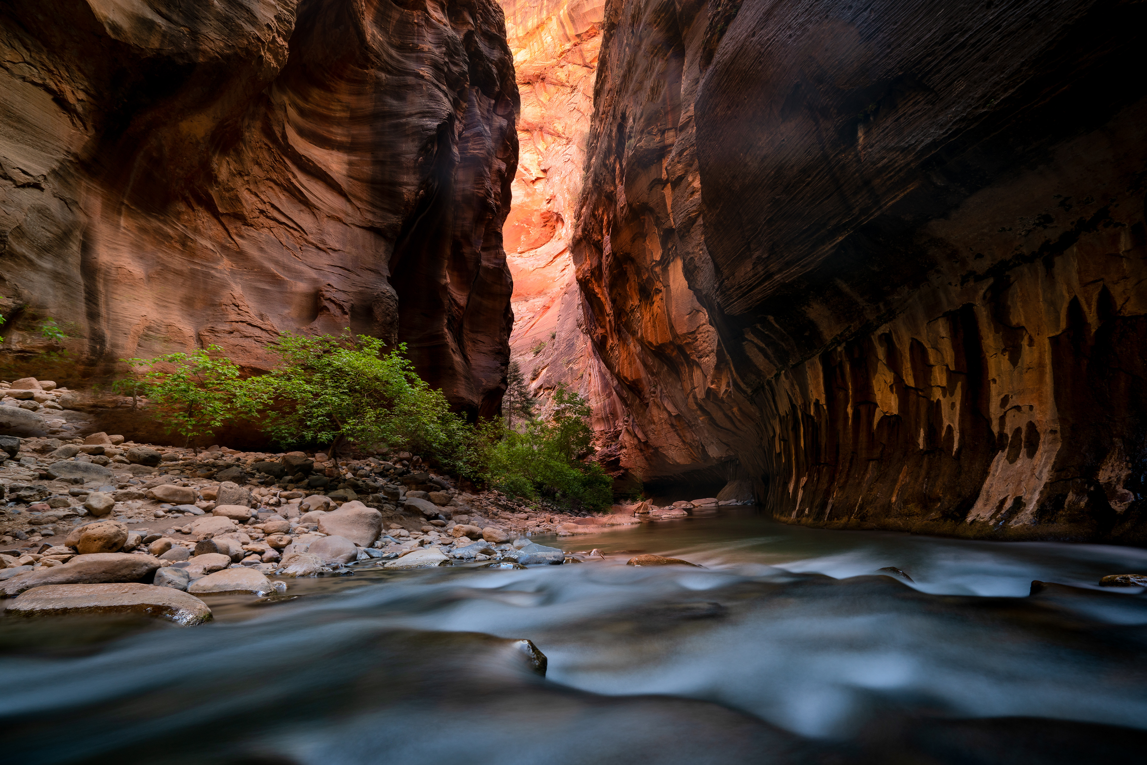 Narrows in Zion, Utah