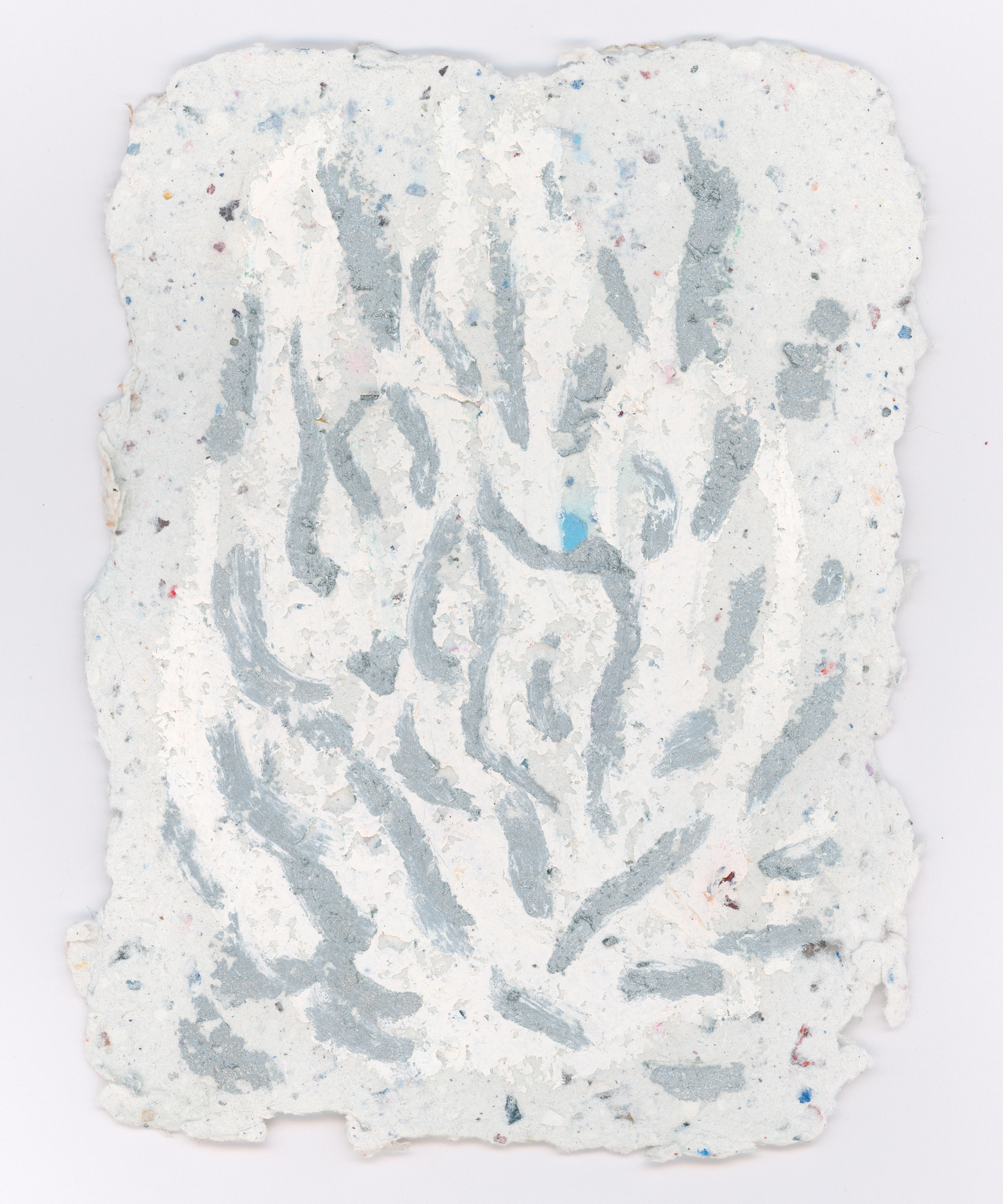 Mixed Media 05, 2025. Oil pastel on handmade paper.