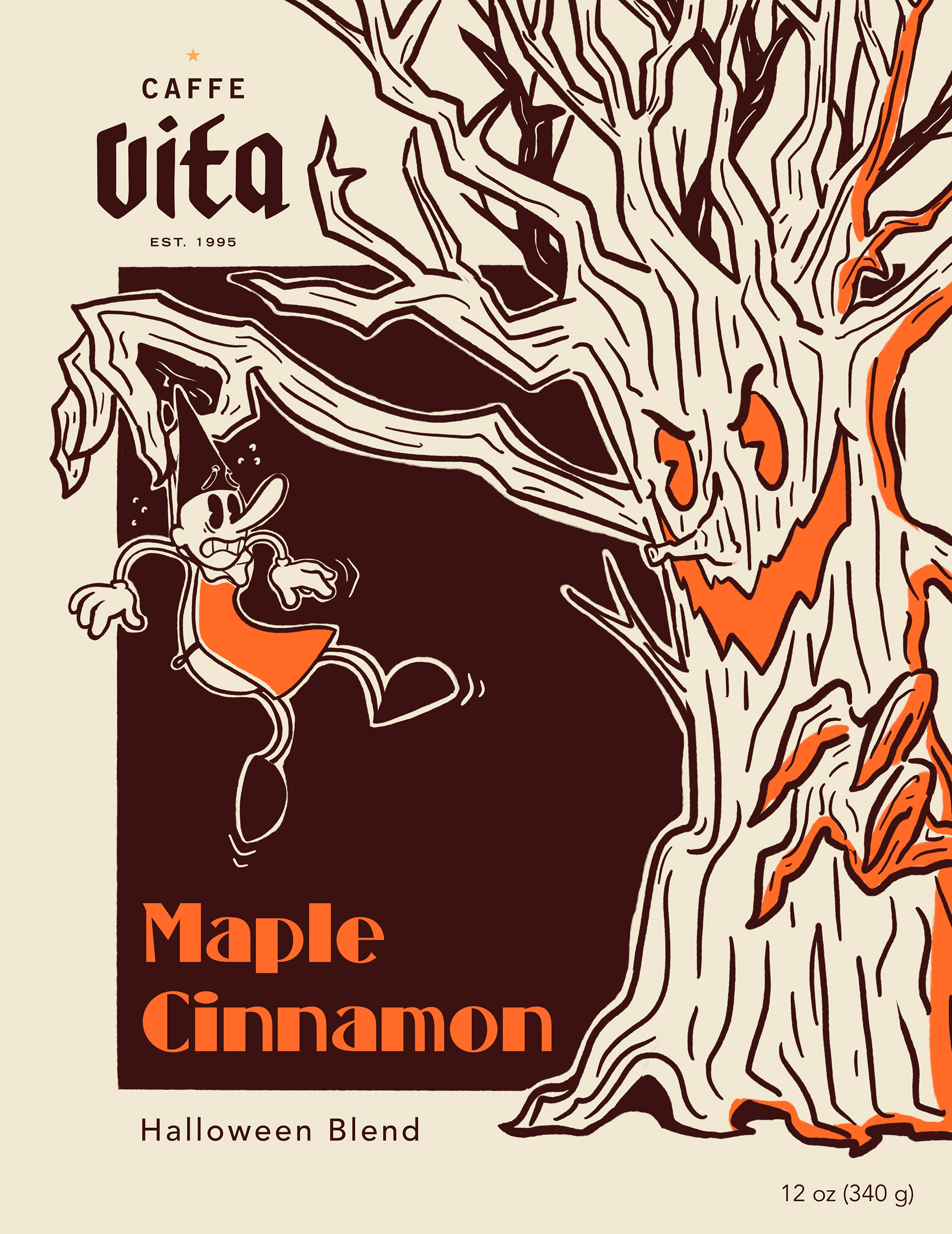 Maple Cinnamon Label