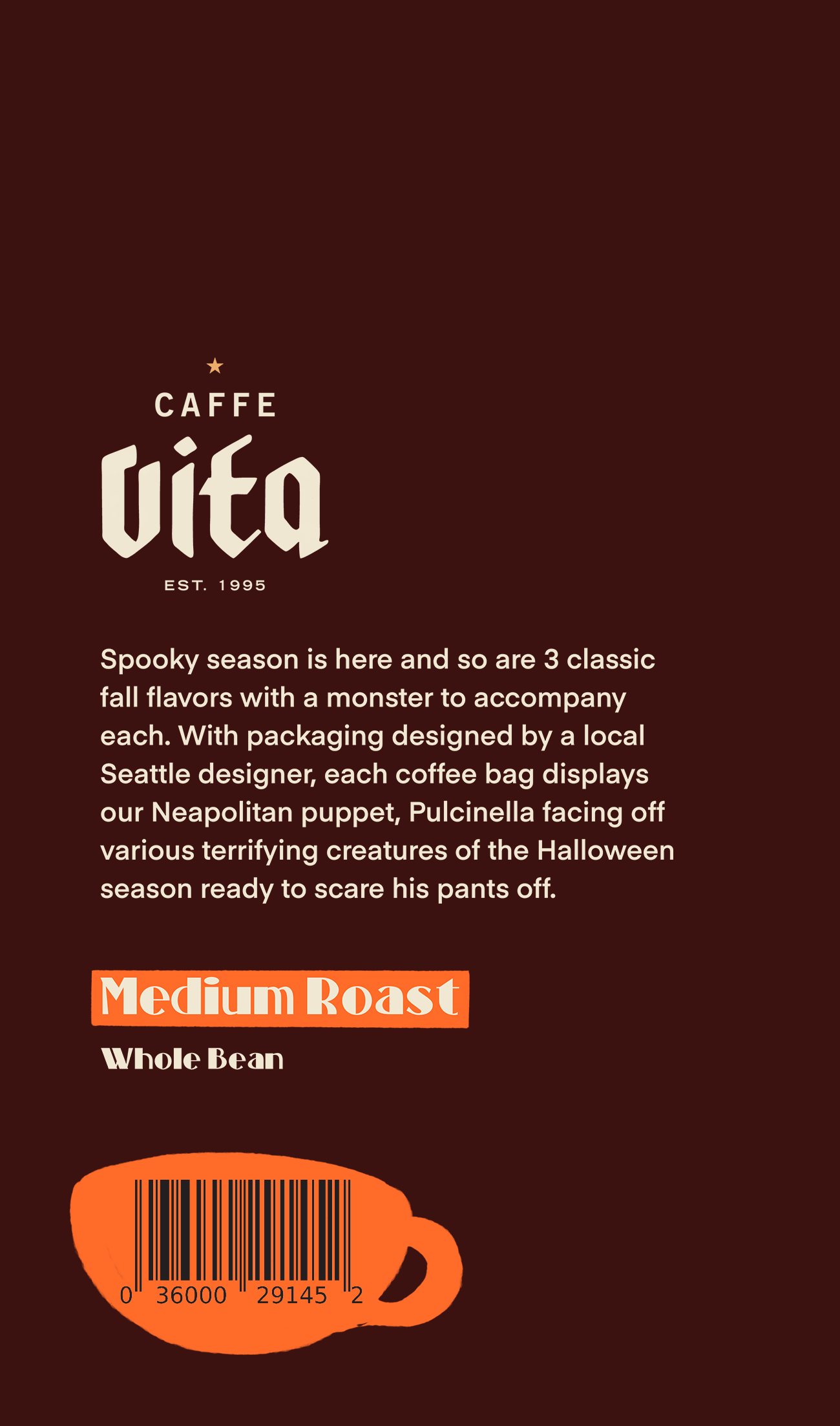 Back of Coffee Label