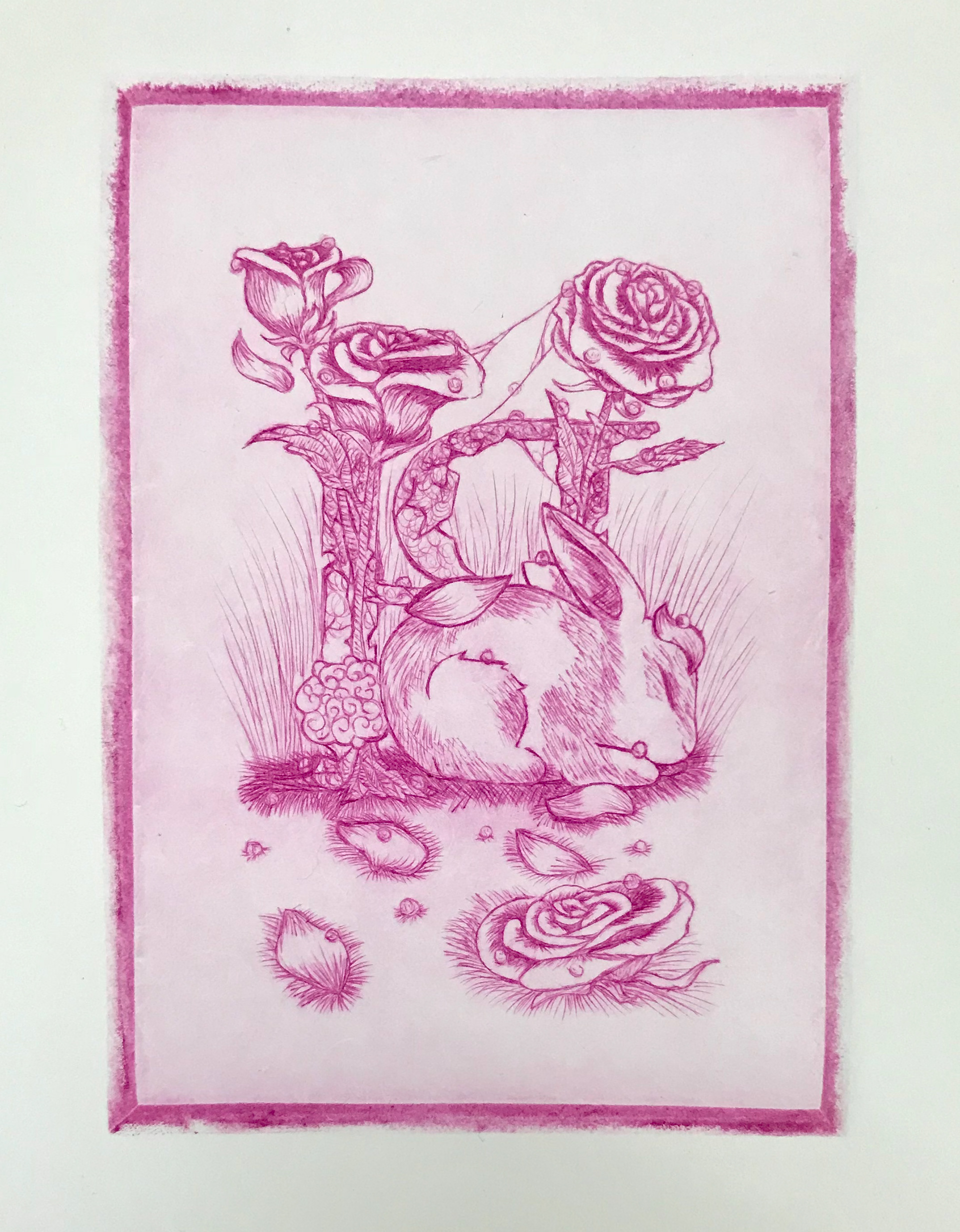 linoleum print