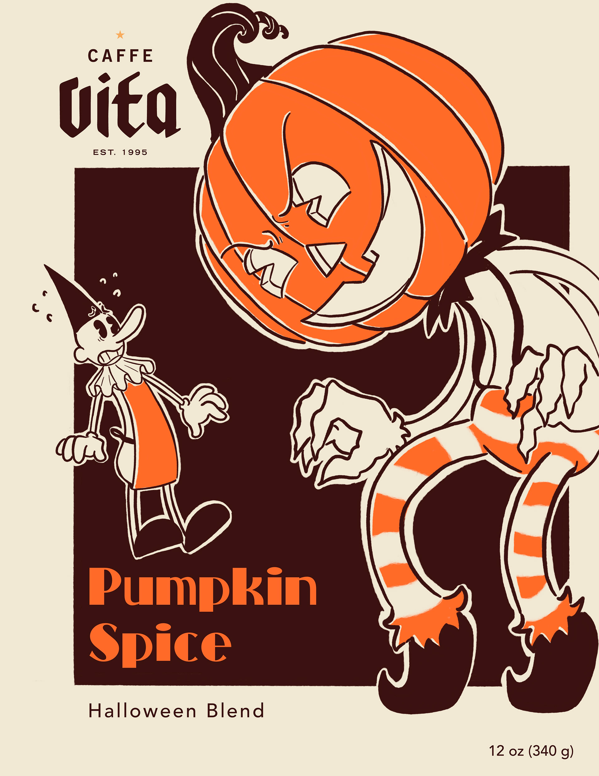 Pumpkin Spice Label