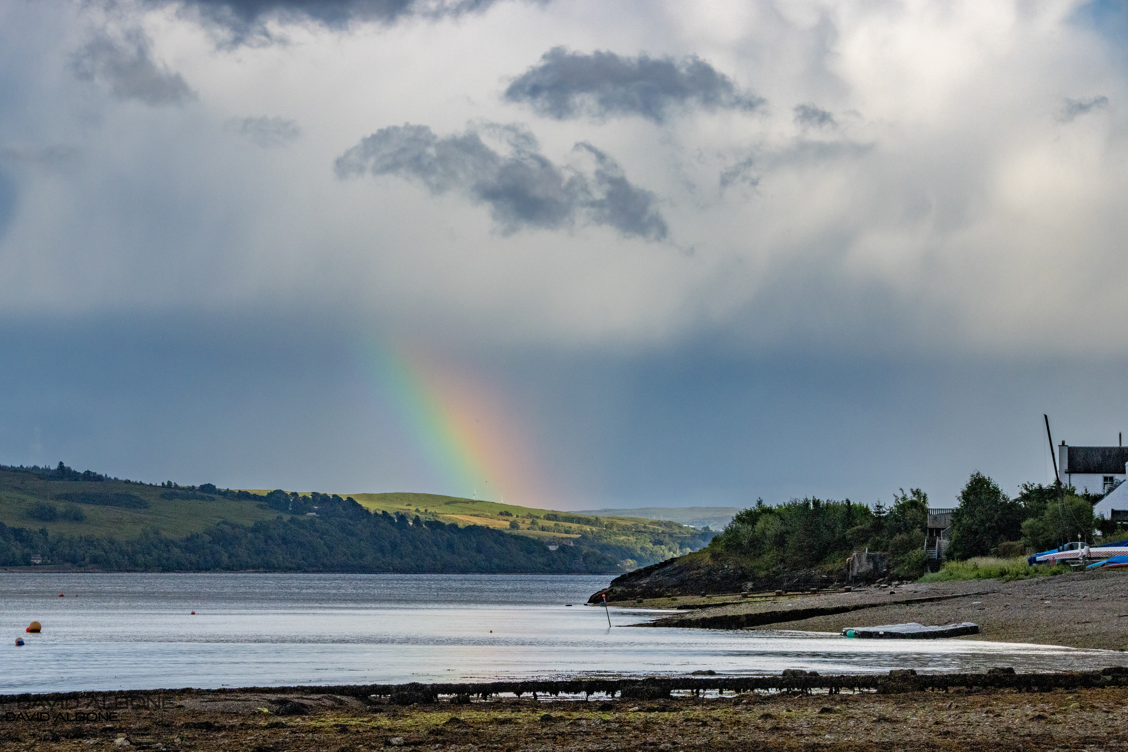 Rainbow Over Loch Long