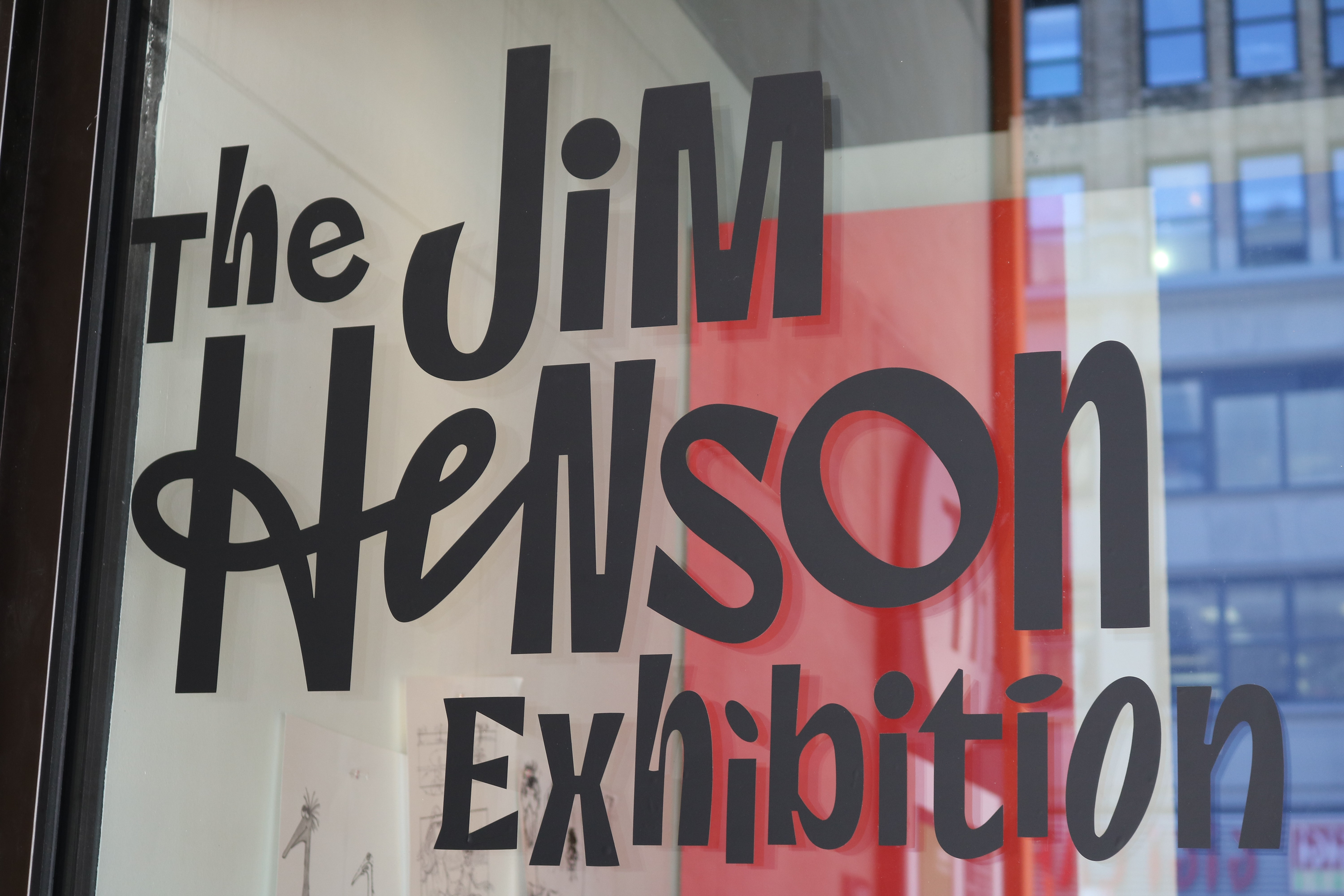 Exhibition's Logo on Window