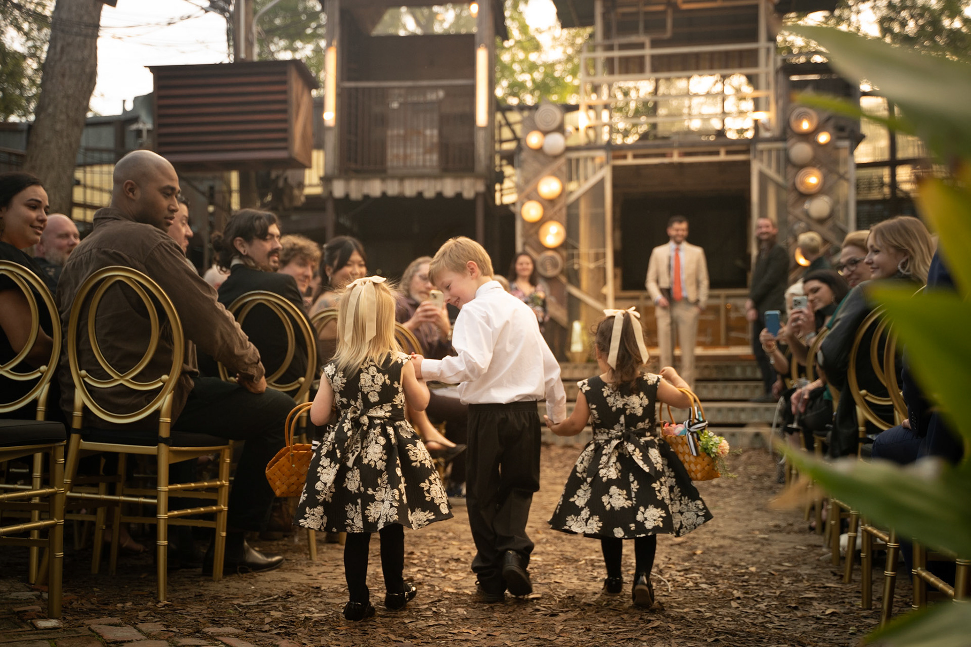 Bee and Joey's WeddingMusic Box Village, New Orleans