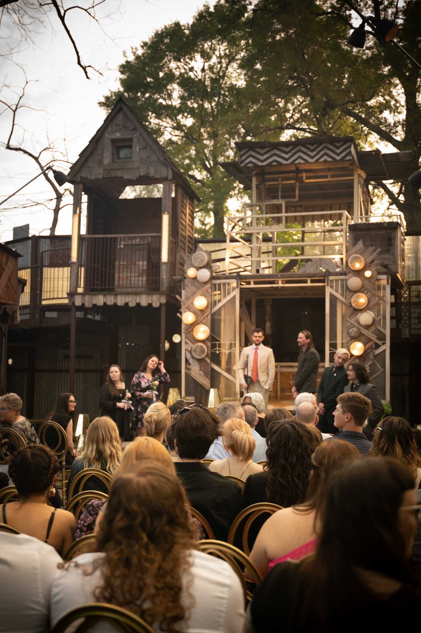 Bee and Joey's WeddingMusic Box Village, New Orleans