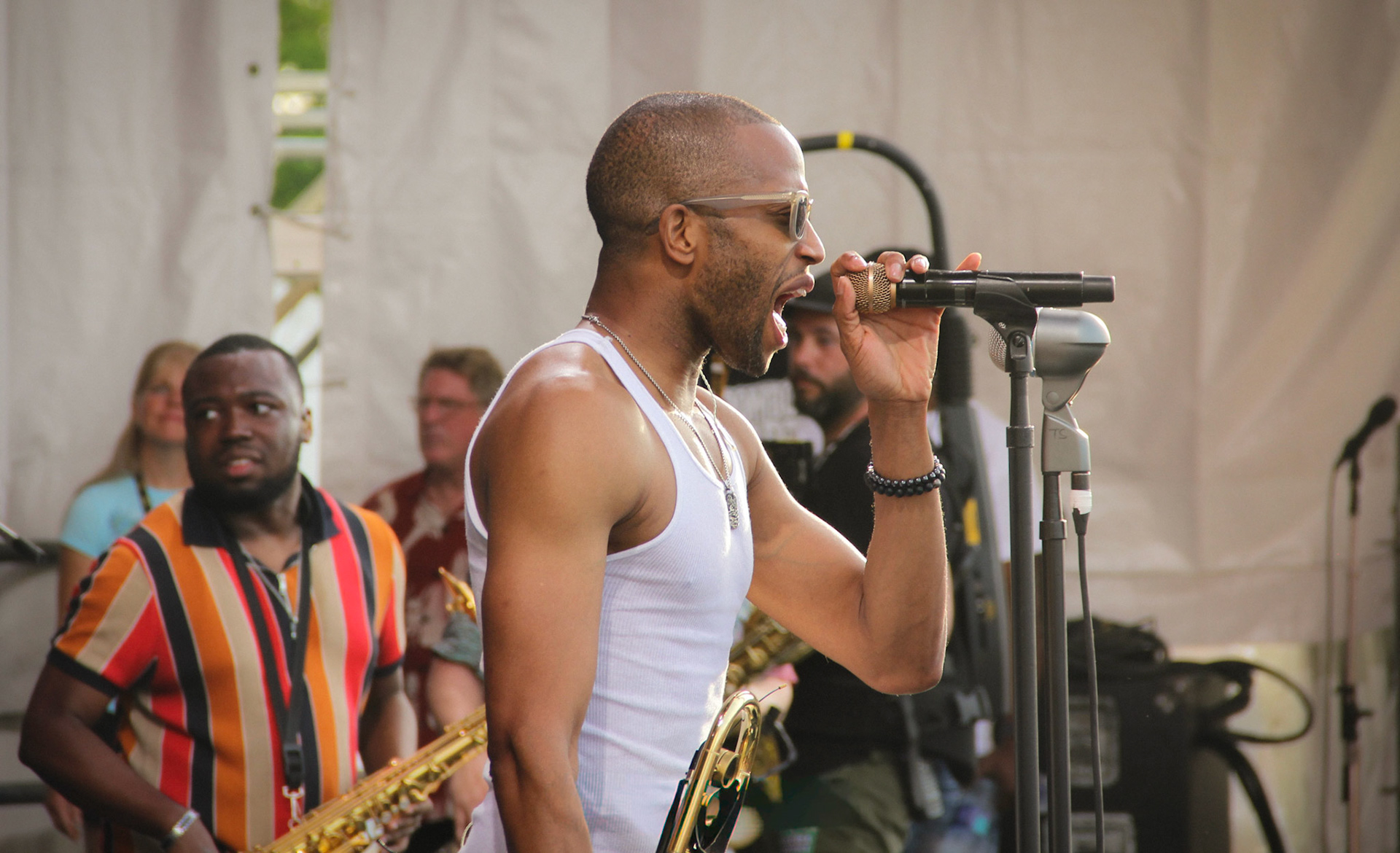 Trombone Shorty50th Annual Jazz and Heritage FestivalNew Orleans