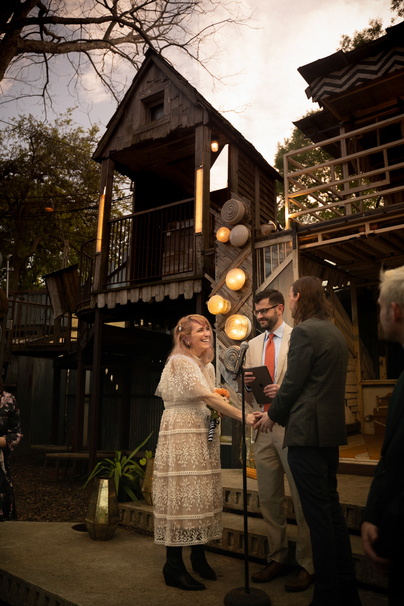 Bee and Joey's WeddingMusic Box Village, New Orleans