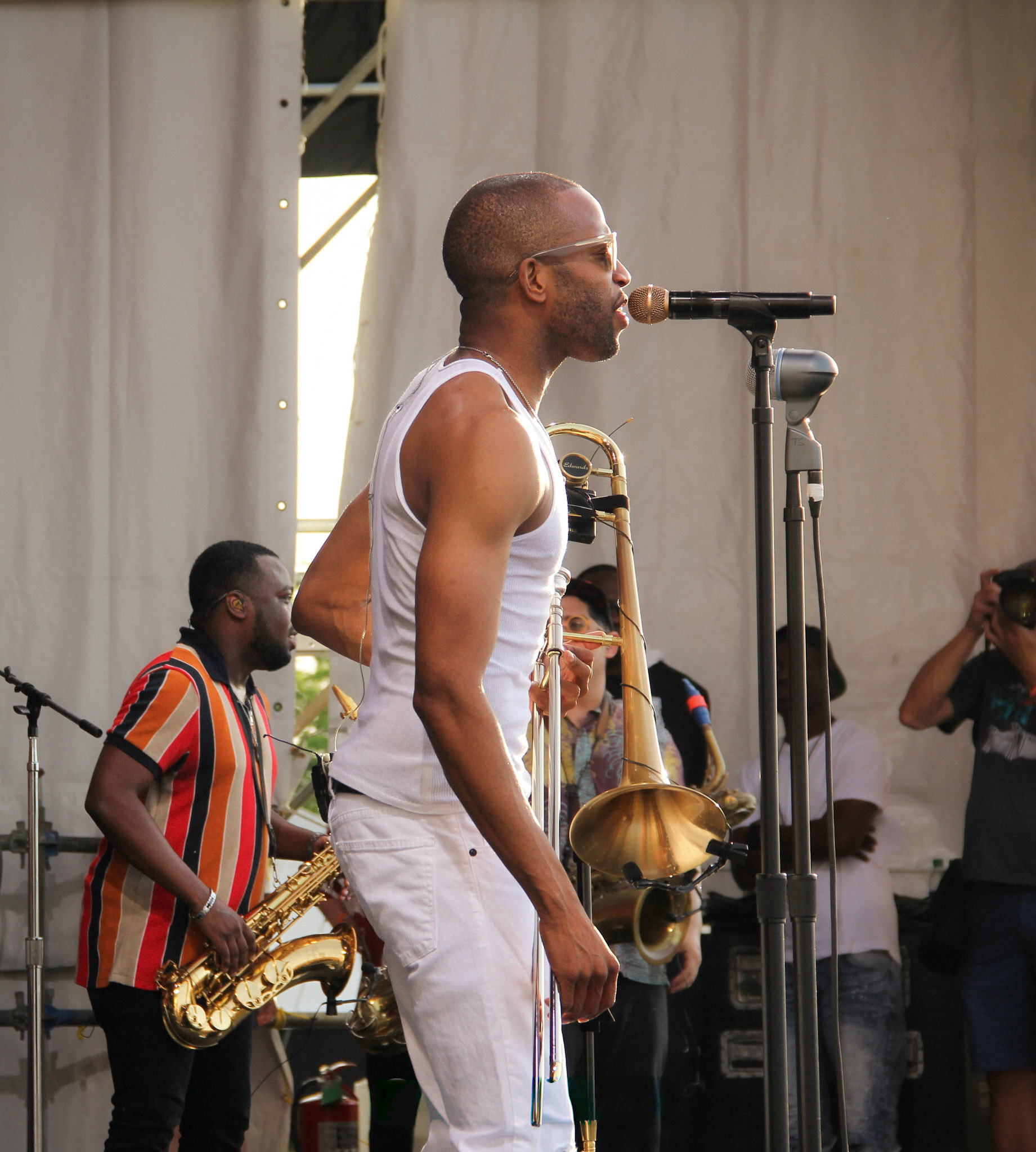 Trombone Shorty 50th Annual Jazz and Heritage FestivalNew Orleans