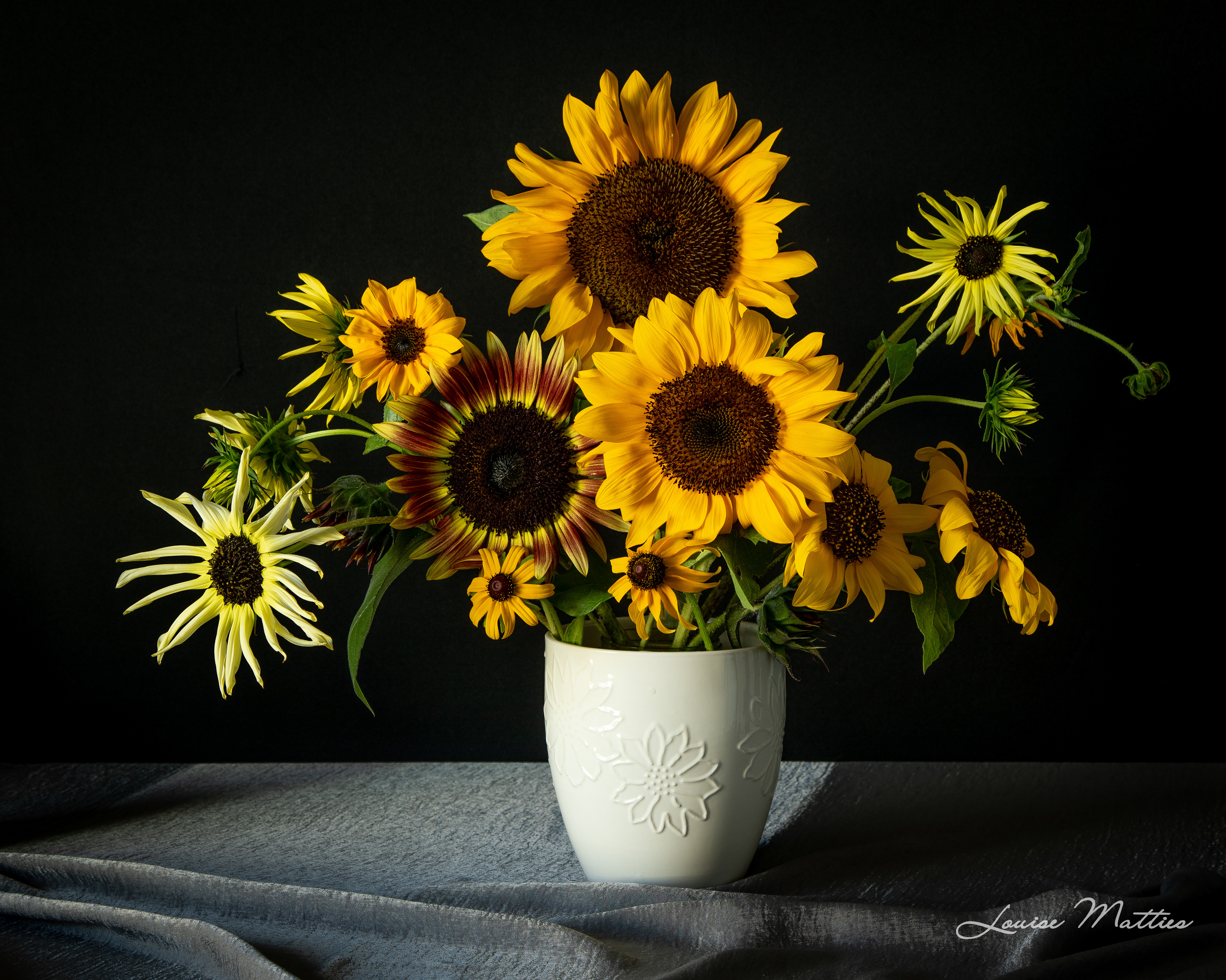 Sunflowers Vase 2