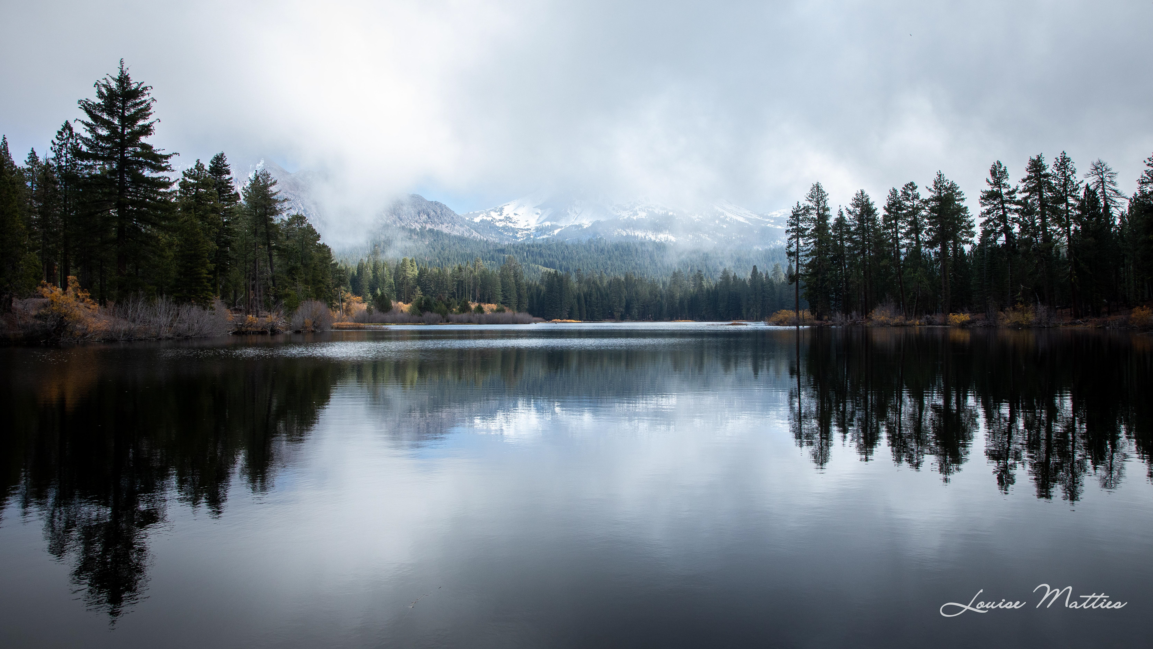 Manzanita Lake Mist 2