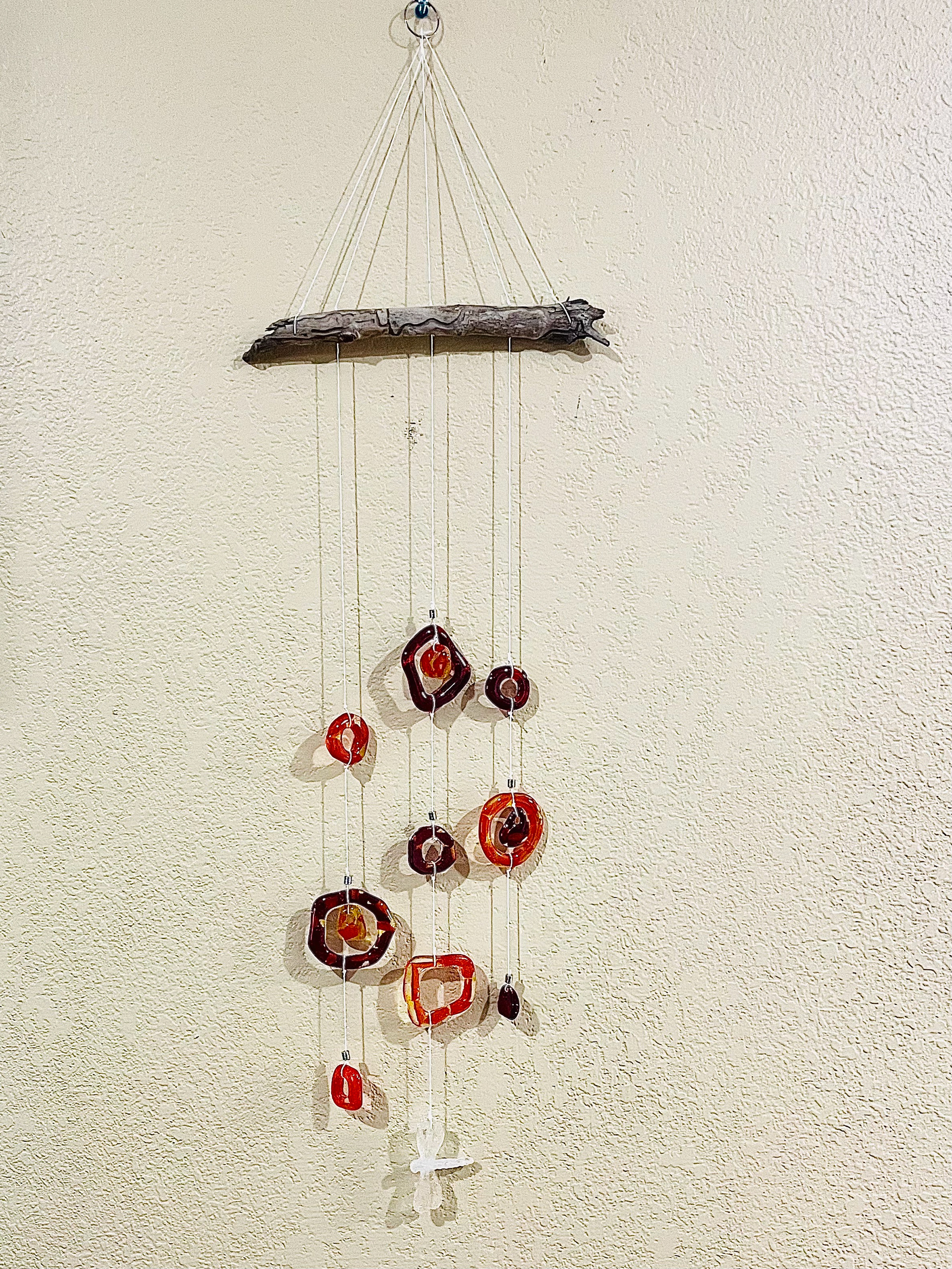 Wind Chime - Red/Orange