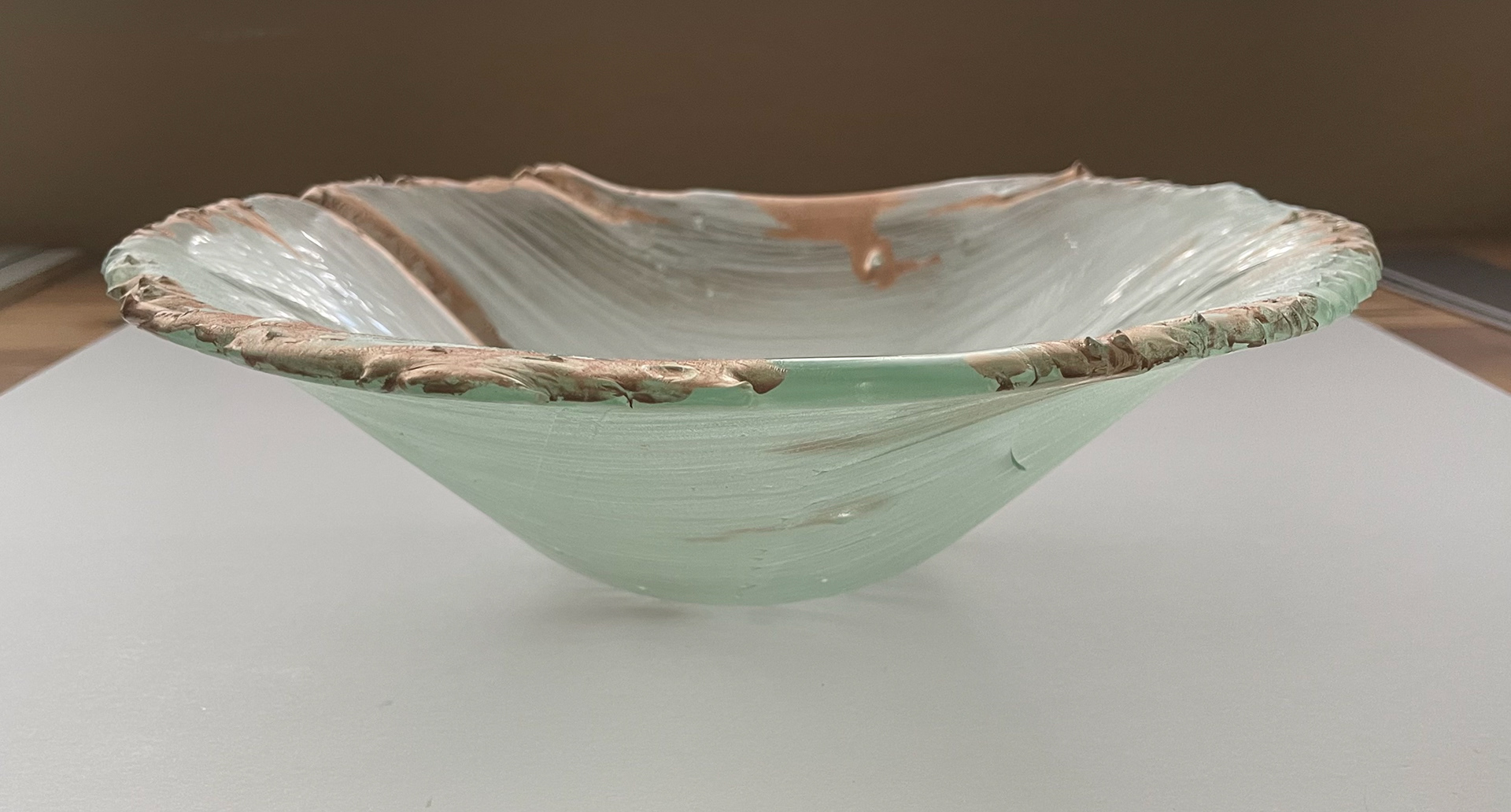 Recycled Glass 12" Bowl 1 (Not for Sale)