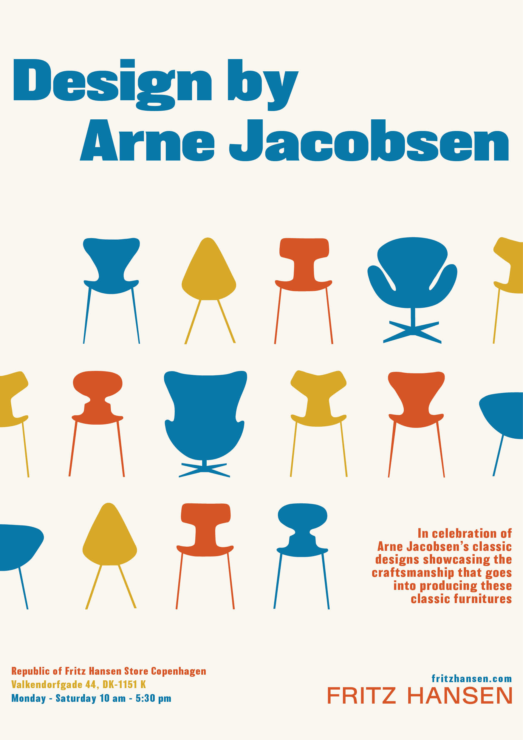 Optimistisk Bevidst Martyr Sarah Dolan - Arne Jacobsen Posters