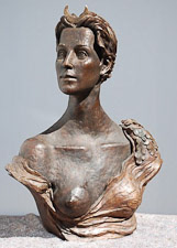 Artemis. Private commission. Palazzo garden Switzerland.