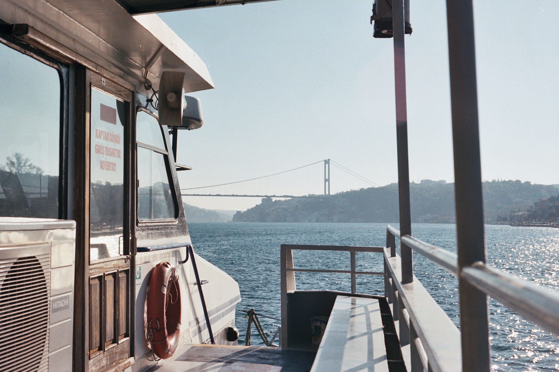 Ferry du Bosphore - Istanbul - Argentique 2021