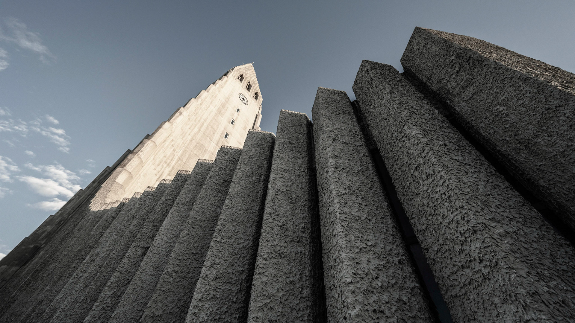 Kirche in Reykjavik / Island