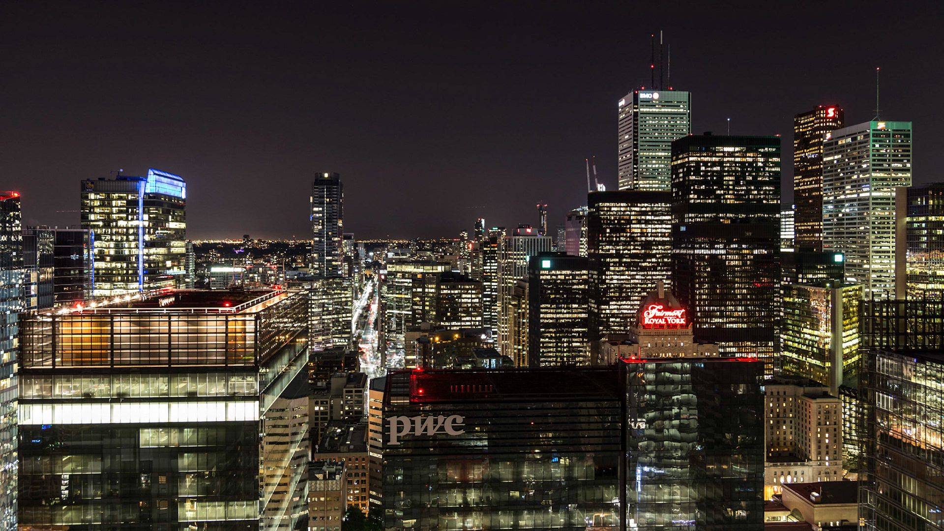 Ausblick vom Apartment Toronto / Kanada