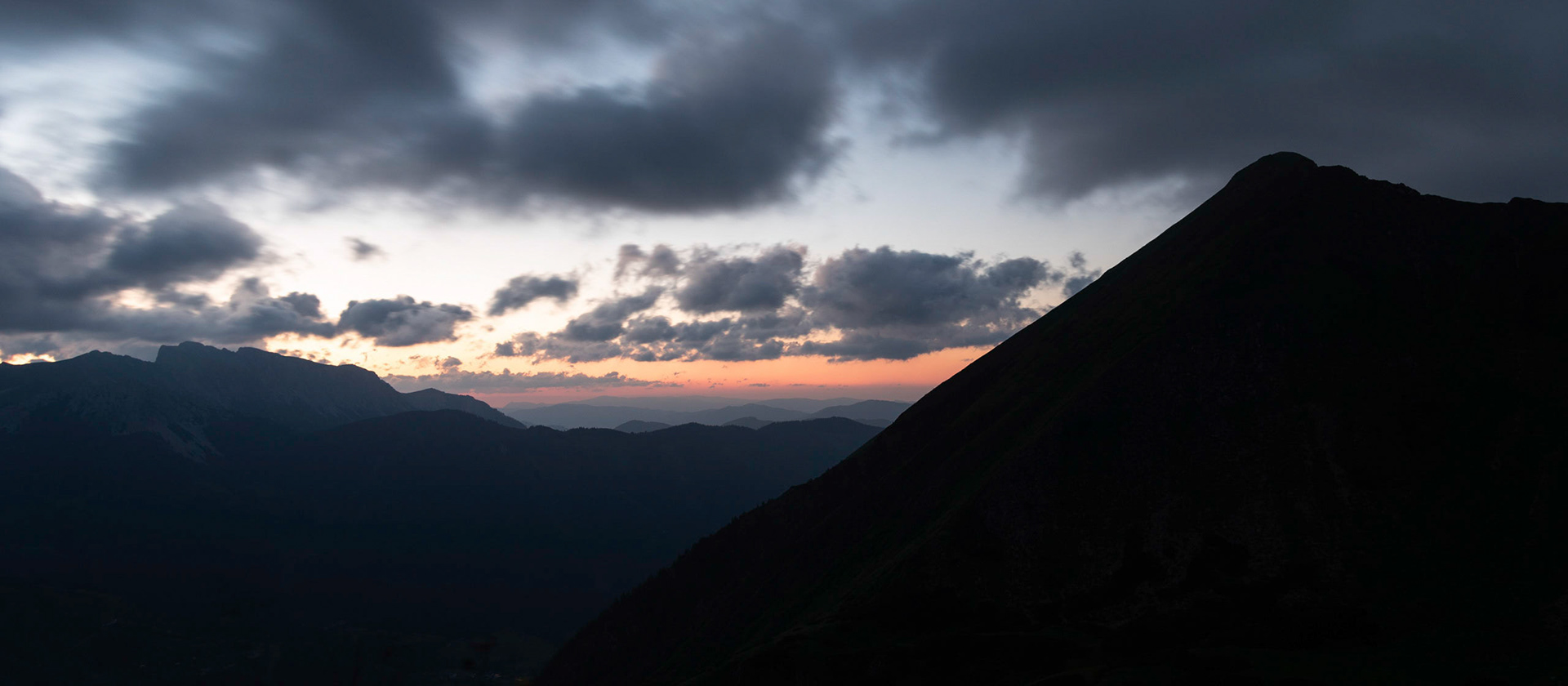 Sonnenaufgang am Eisenerzer Reichenstein / Steiermark