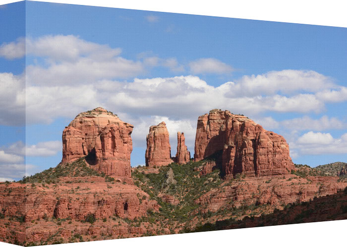 Out in the middle of nowhere, supernatural presence shows their hands at work. As you take in the surrounding beauty of this unusual creation, you can see a hand holding a head looking in awe.