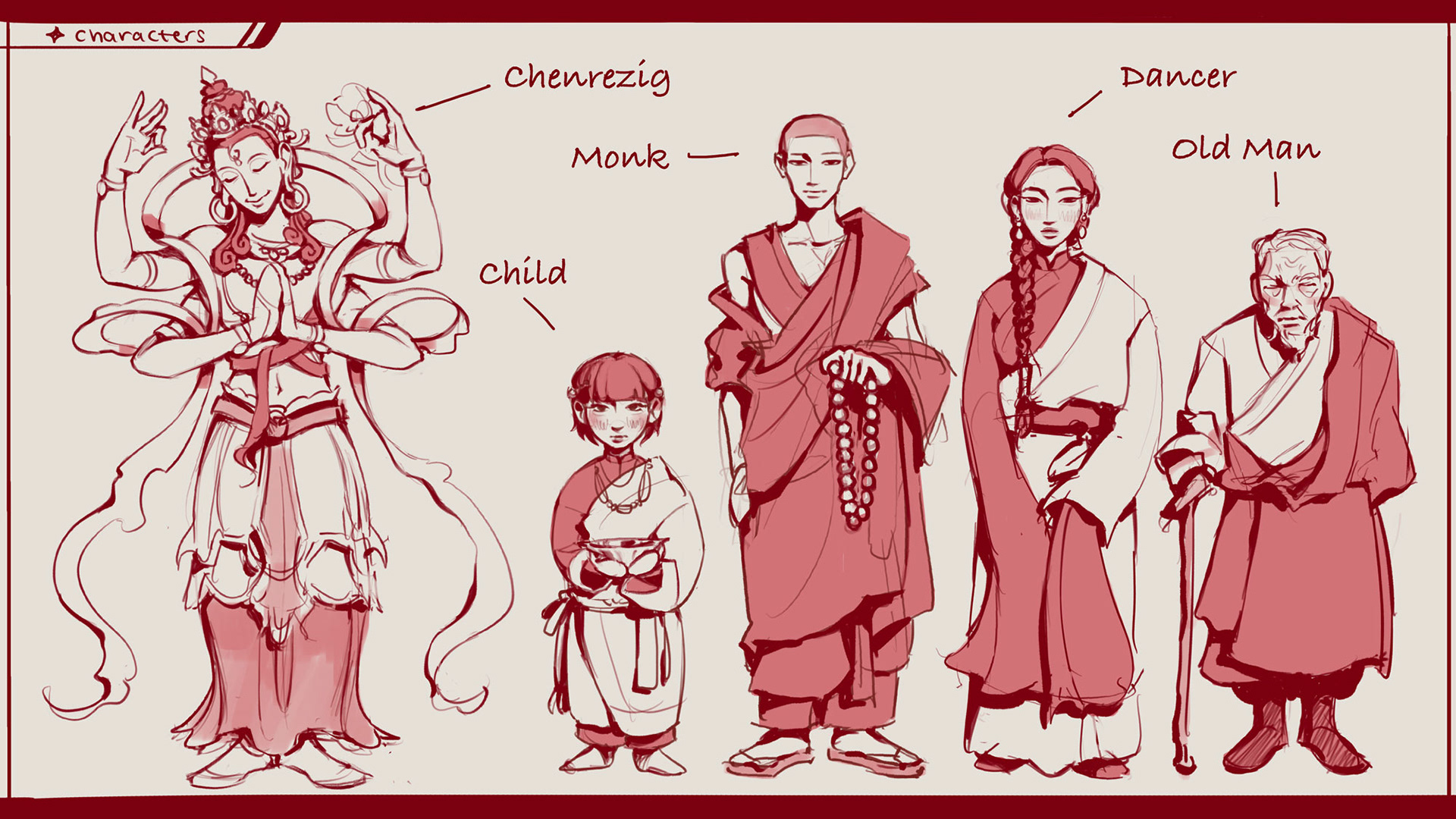 Snow Lion Concept Sheet