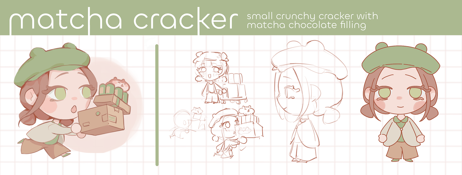 Character sheet - Matcha cracker