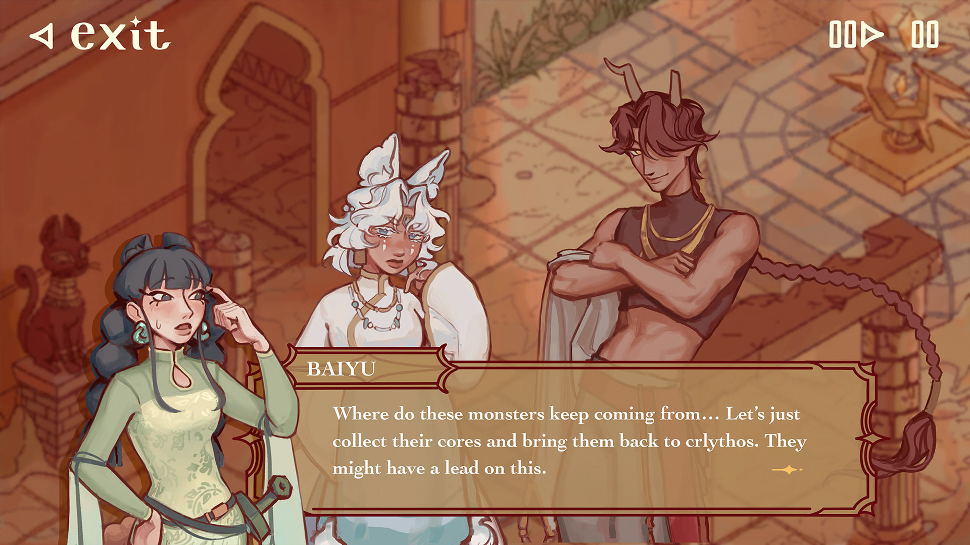 Game concept - Dialogue