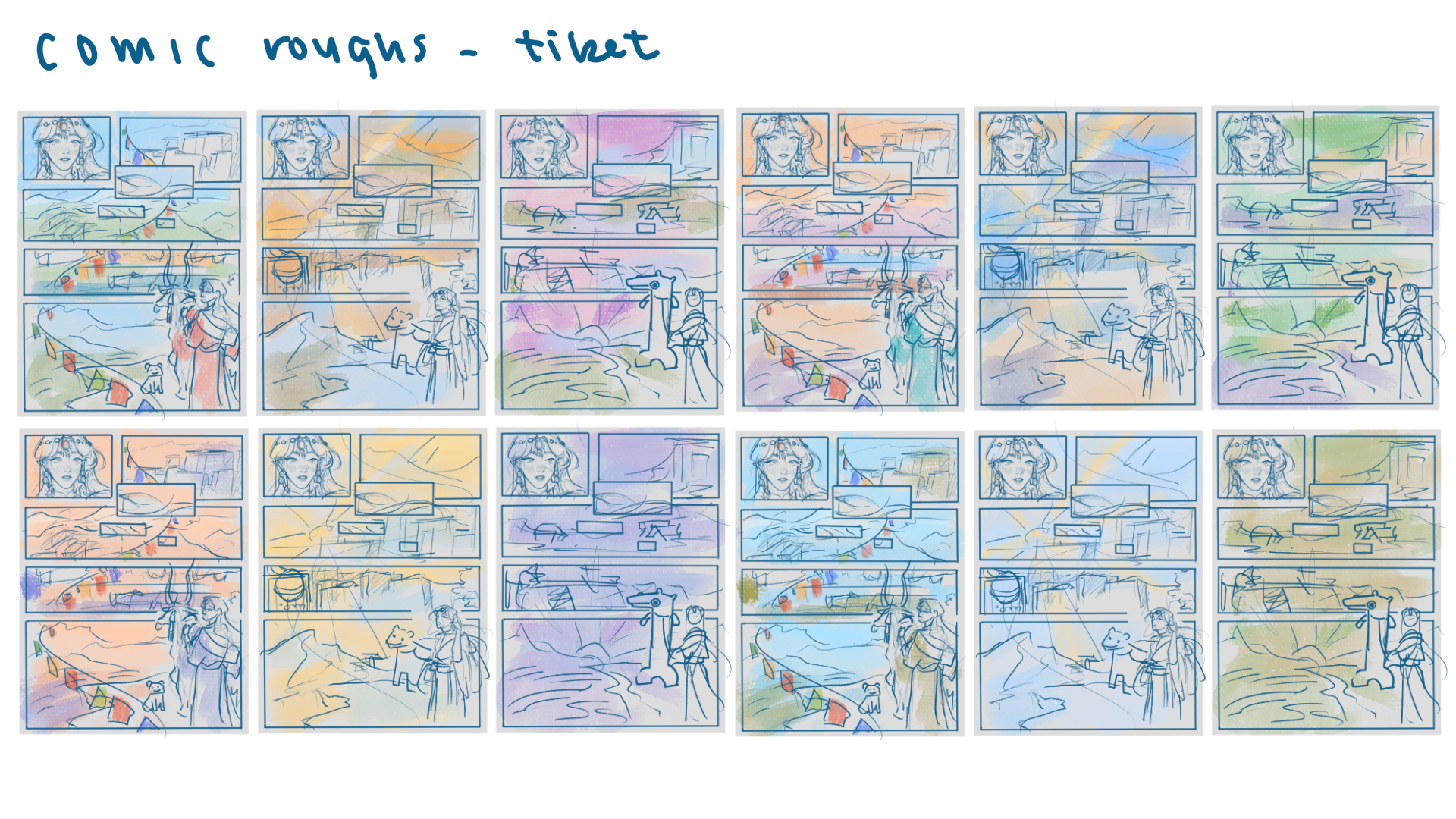 Roughs stage 3