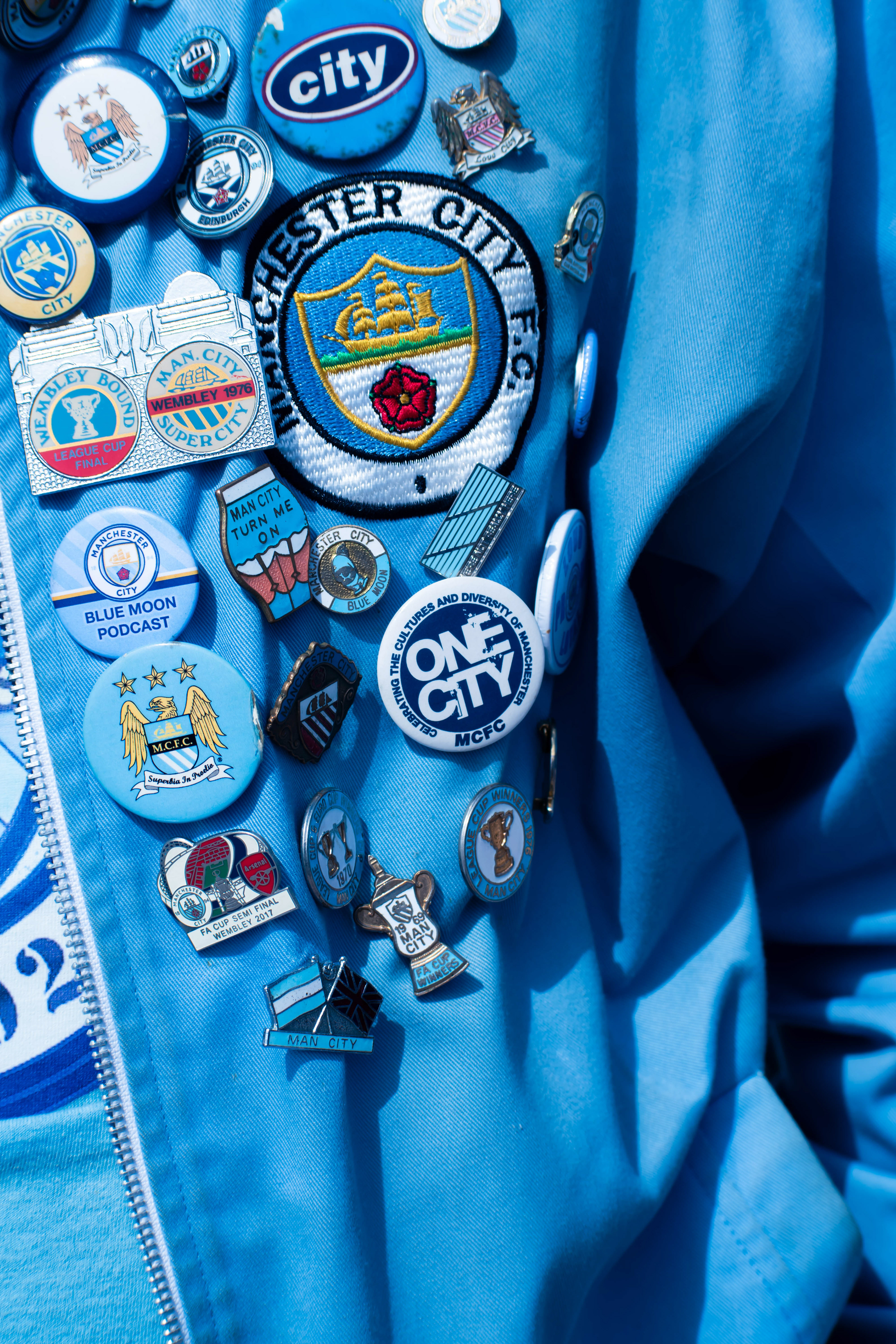 MANCHESTER CITY FANS (MAN CITY V WATFORD 2022)