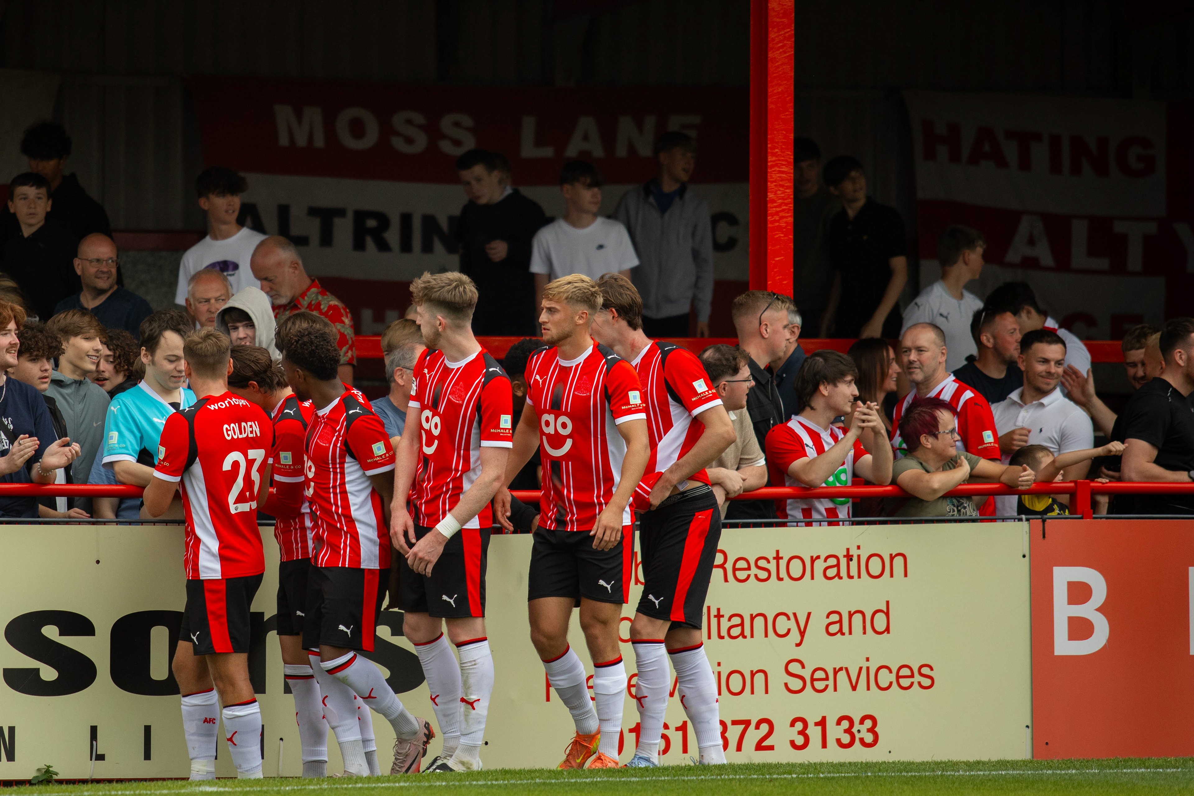ALTRINCHAM FAN (ALTRINCHAM V ALDERSHOT TOWN 2025)
