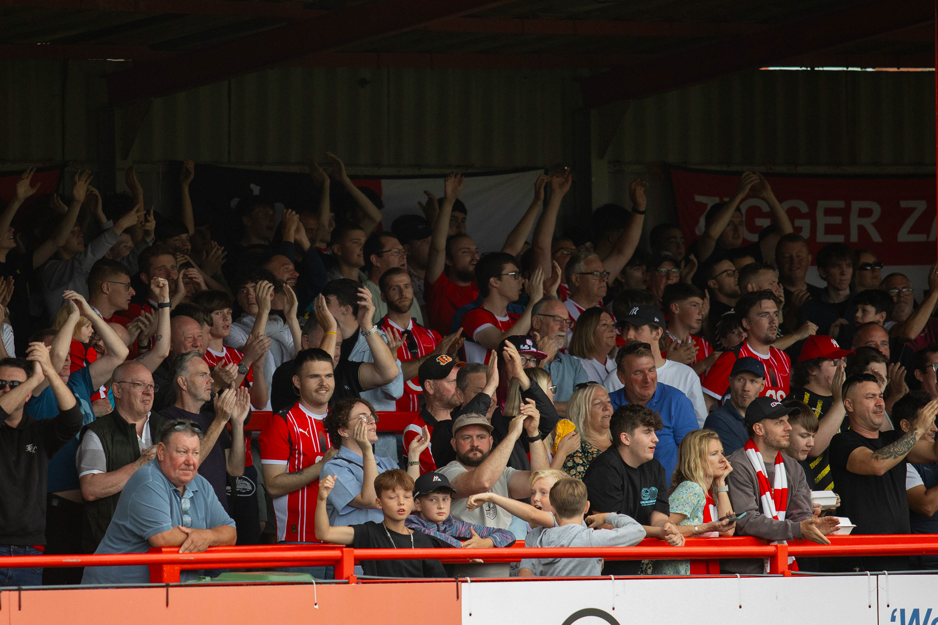 ALTRINCHAM FAN (ALTRINCHAM V ALDERSHOT TOWN 2025)